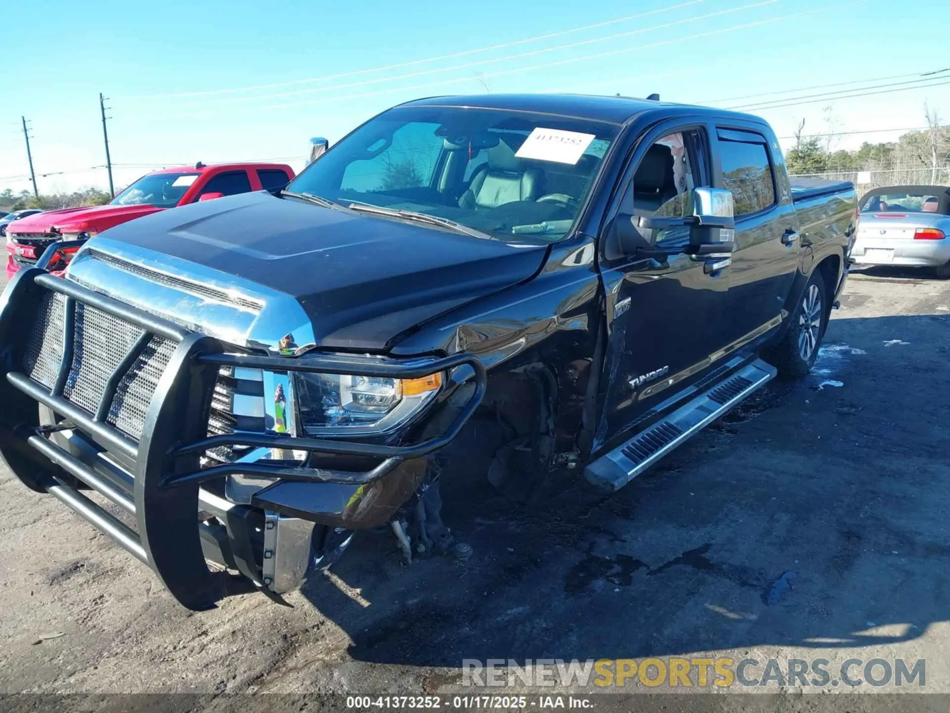 2 Photograph of a damaged car 5TFFY5F1XLX256495 TOYOTA TUNDRA 2020
