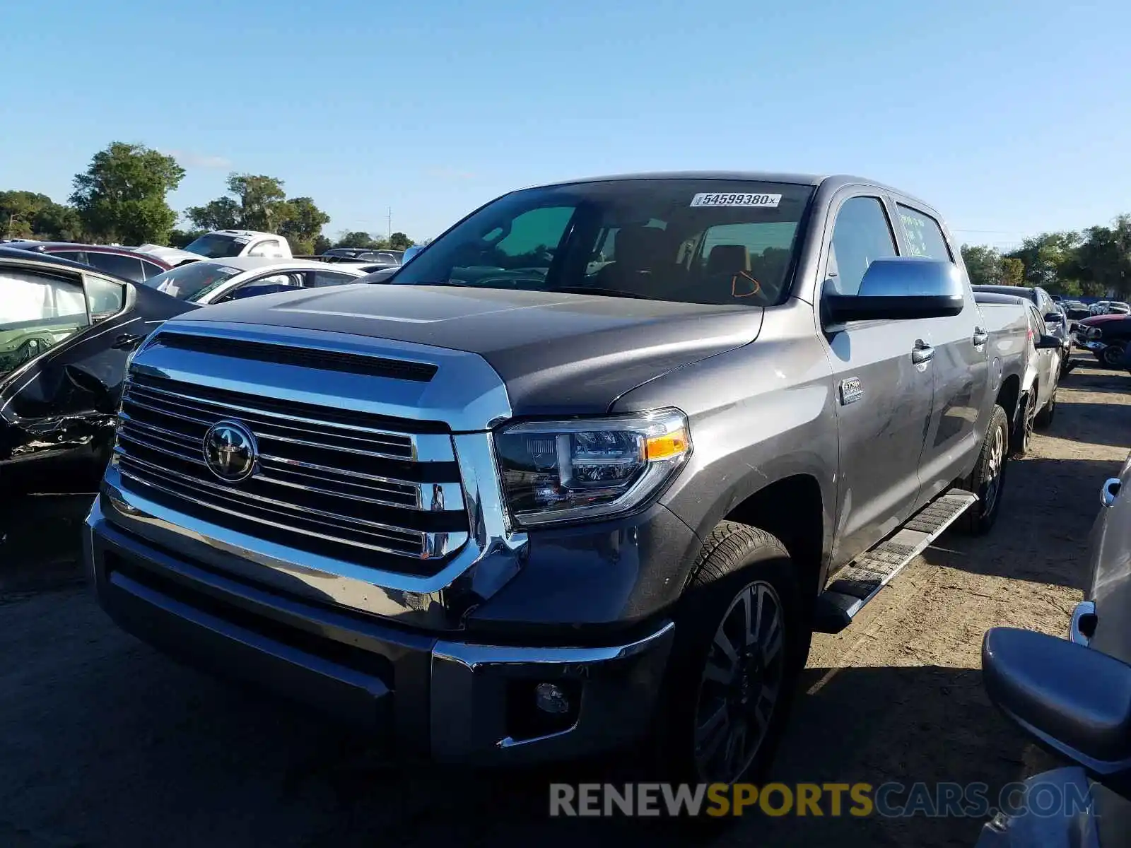 2 Photograph of a damaged car 5TFGY5F11LX266546 TOYOTA TUNDRA 2020