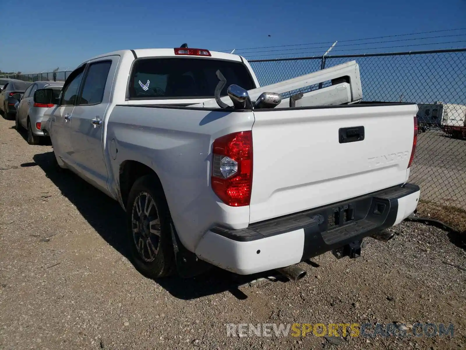 3 Photograph of a damaged car 5TFGY5F15LX257400 TOYOTA TUNDRA 2020