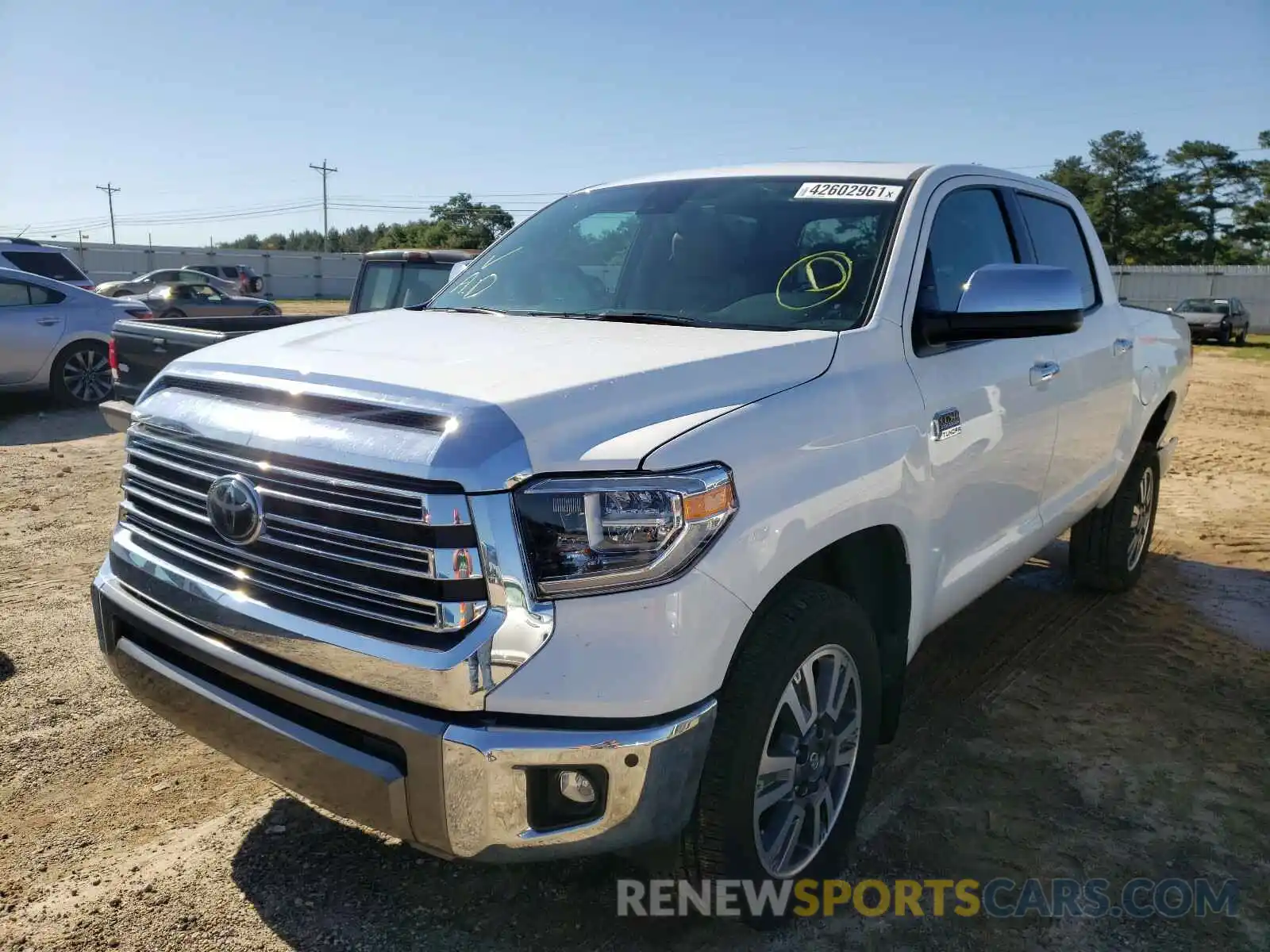 2 Photograph of a damaged car 5TFGY5F19LX263684 TOYOTA TUNDRA 2020