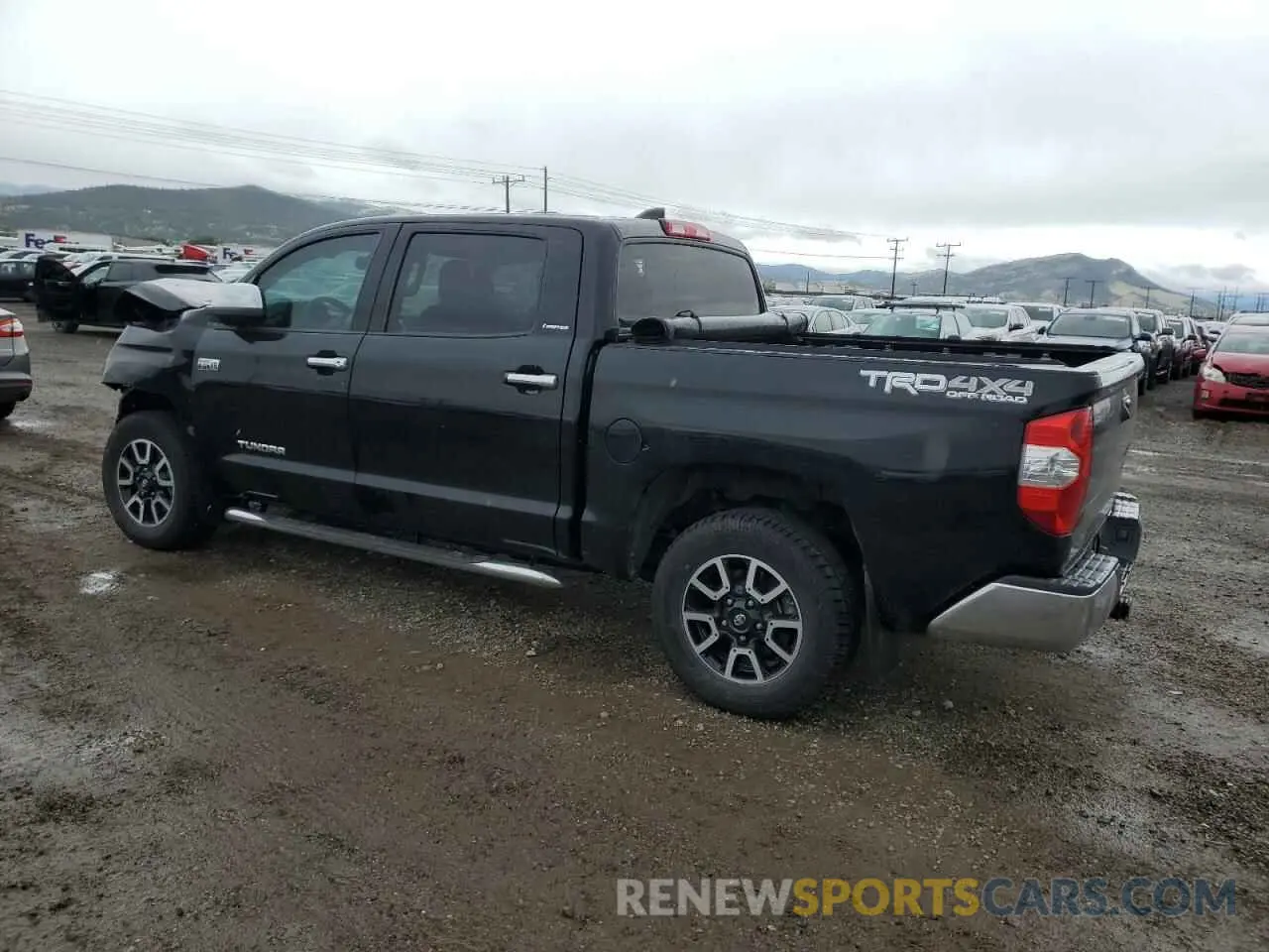 2 Photograph of a damaged car 5TFHY5F10LX893050 TOYOTA TUNDRA 2020