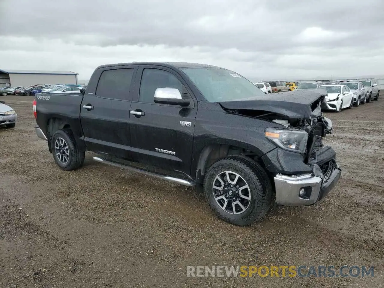 4 Photograph of a damaged car 5TFHY5F10LX893050 TOYOTA TUNDRA 2020