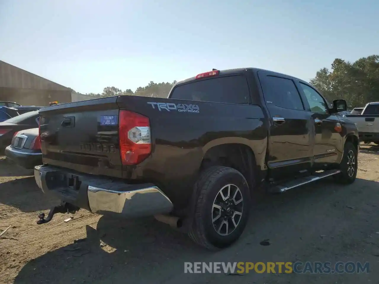 4 Photograph of a damaged car 5TFHY5F11LX871350 TOYOTA TUNDRA 2020