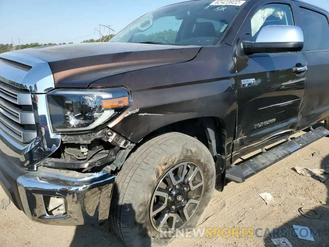 9 Photograph of a damaged car 5TFHY5F11LX871350 TOYOTA TUNDRA 2020