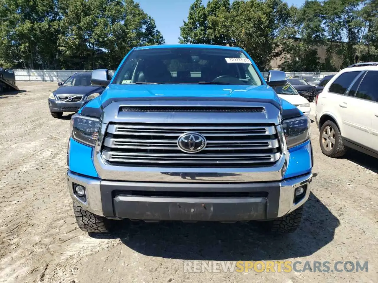 5 Photograph of a damaged car 5TFHY5F11LX886303 TOYOTA TUNDRA 2020