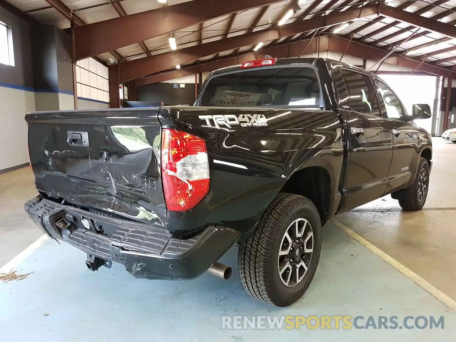 4 Photograph of a damaged car 5TFHY5F12LX894233 TOYOTA TUNDRA 2020