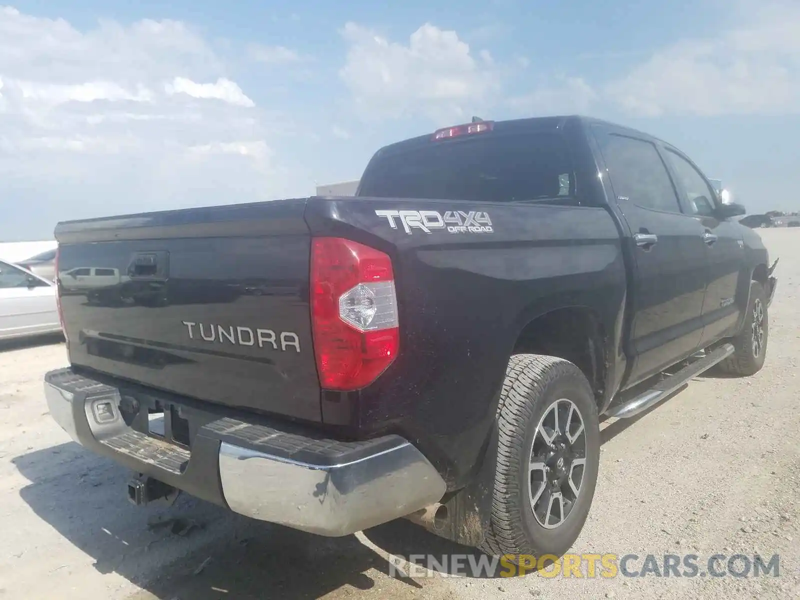 4 Photograph of a damaged car 5TFHY5F13LX891406 TOYOTA TUNDRA 2020