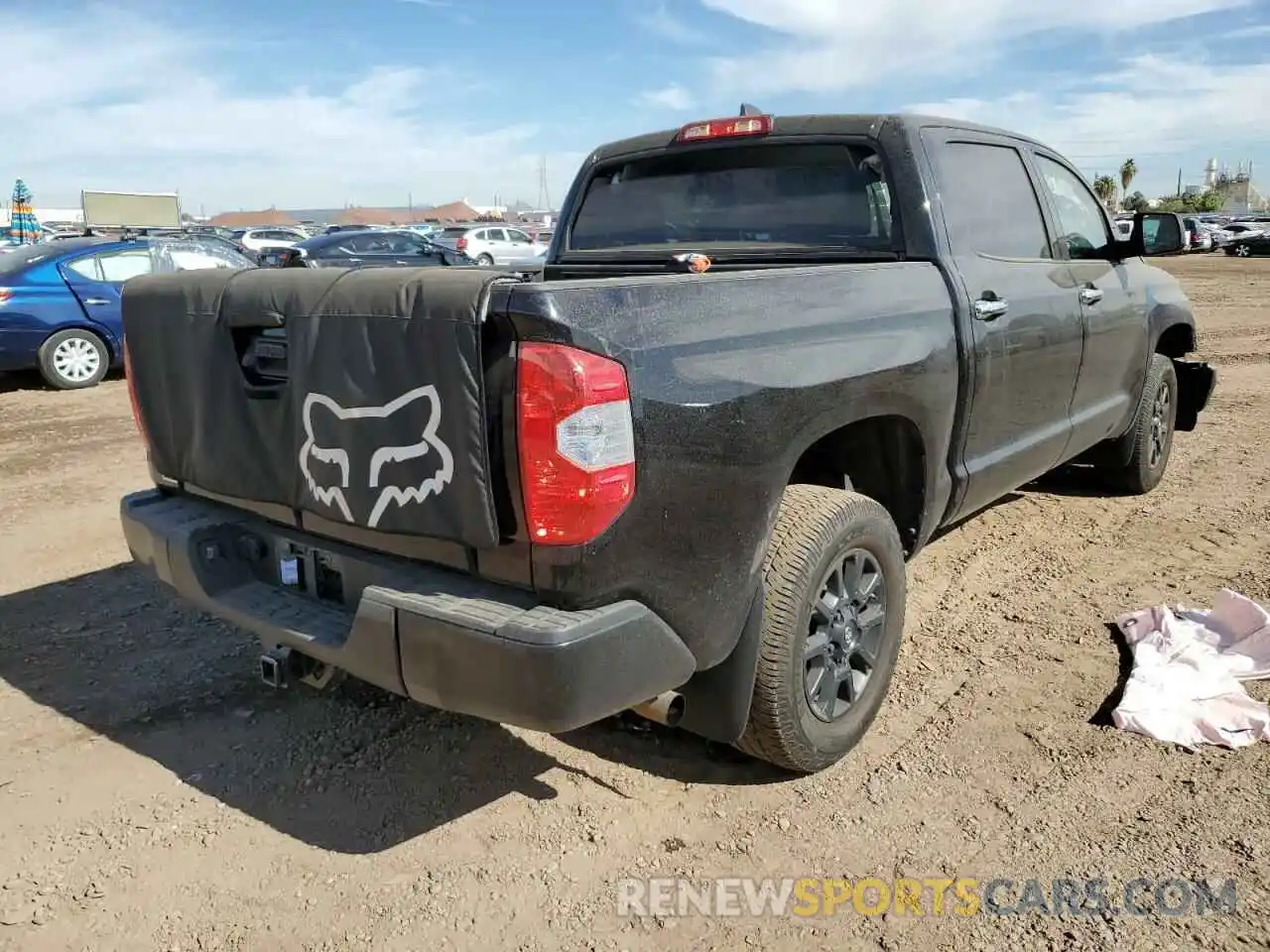 4 Photograph of a damaged car 5TFHY5F13LX937316 TOYOTA TUNDRA 2020