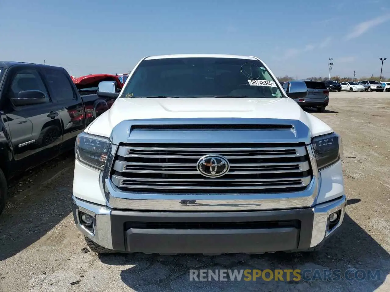 5 Photograph of a damaged car 5TFHY5F13LX946291 TOYOTA TUNDRA 2020