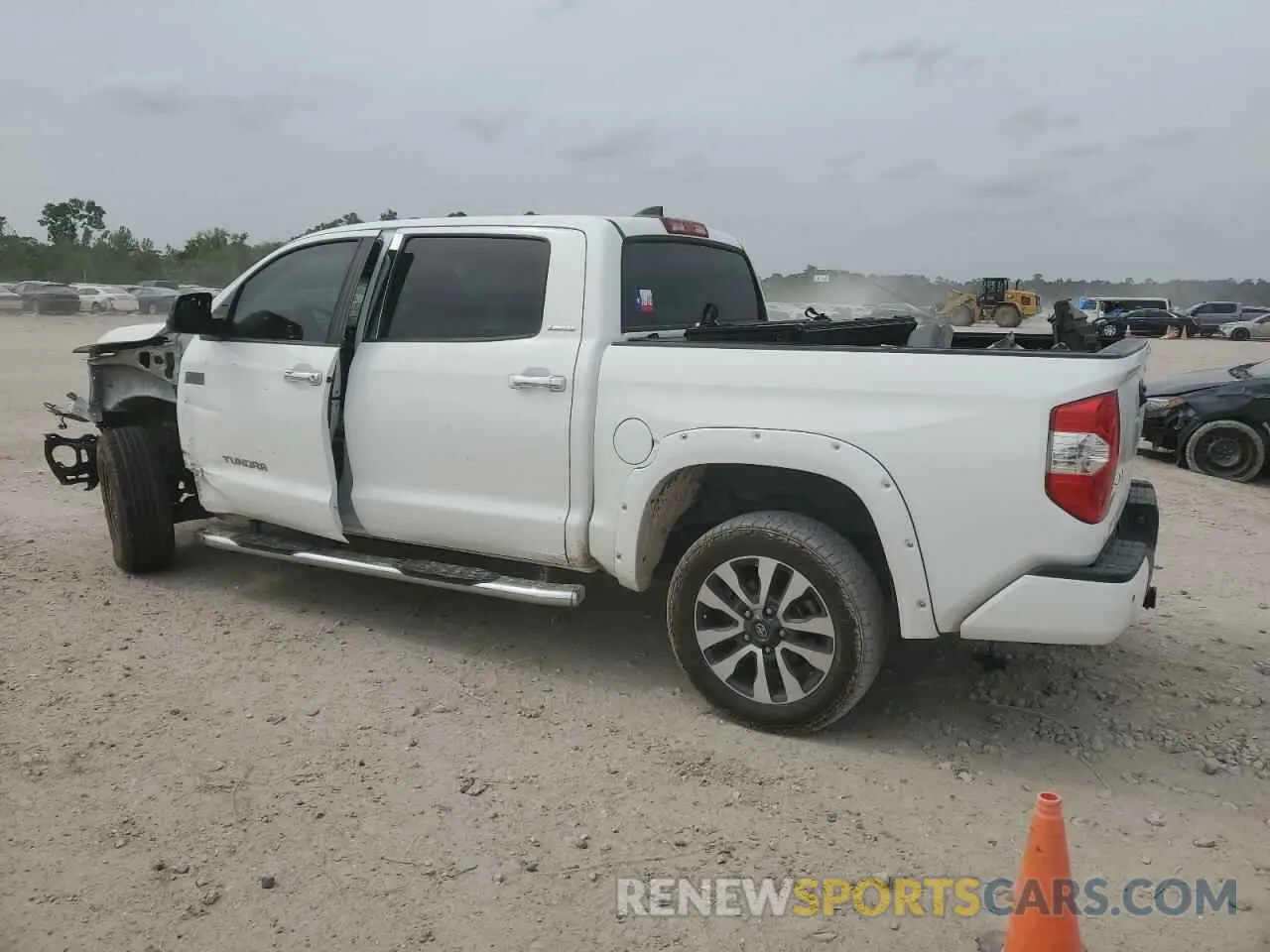 2 Photograph of a damaged car 5TFHY5F14LX885632 TOYOTA TUNDRA 2020