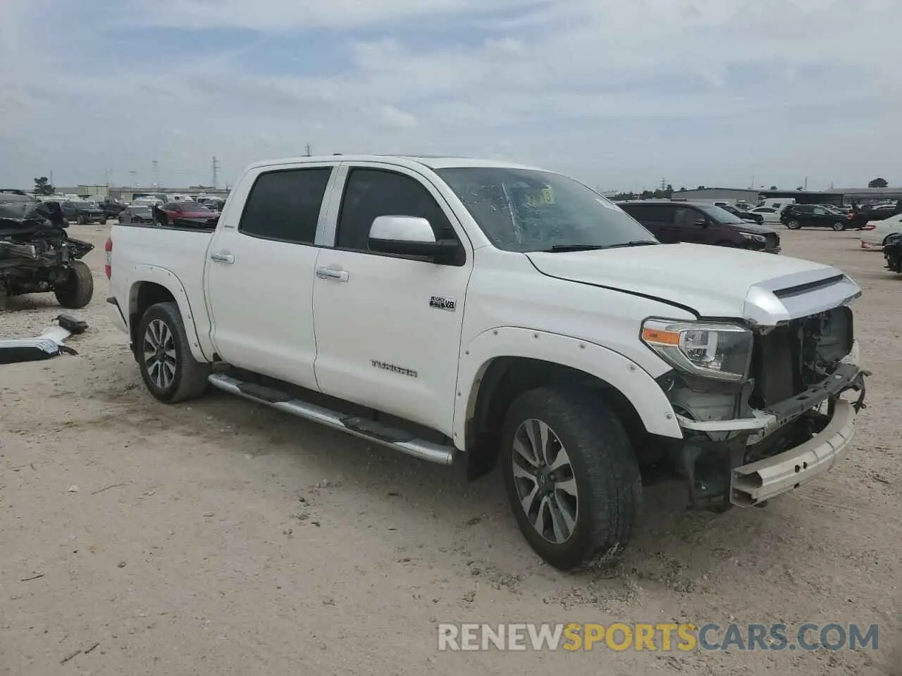 4 Photograph of a damaged car 5TFHY5F14LX885632 TOYOTA TUNDRA 2020