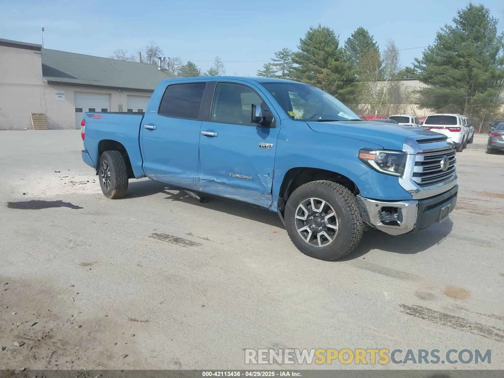1 Photograph of a damaged car 5TFHY5F14LX920816 TOYOTA TUNDRA 2020