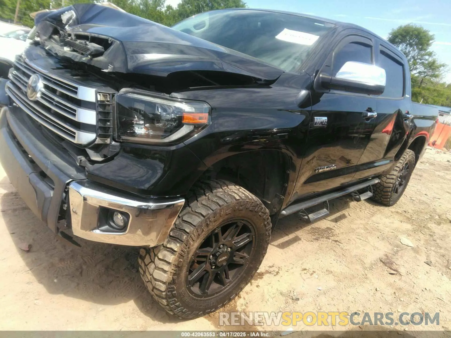 2 Photograph of a damaged car 5TFHY5F14LX935171 TOYOTA TUNDRA 2020