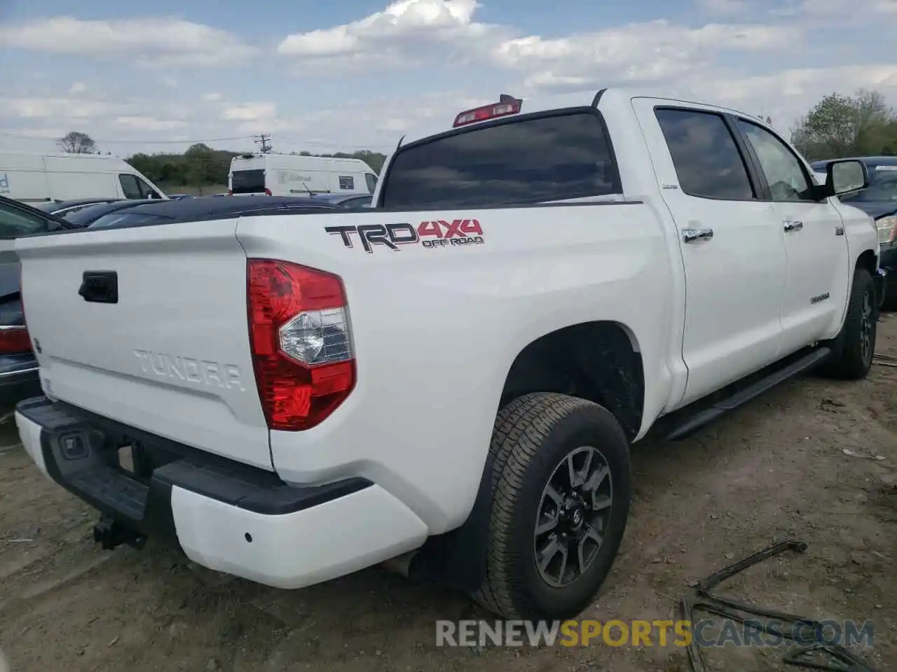 4 Photograph of a damaged car 5TFHY5F14LX937891 TOYOTA TUNDRA 2020