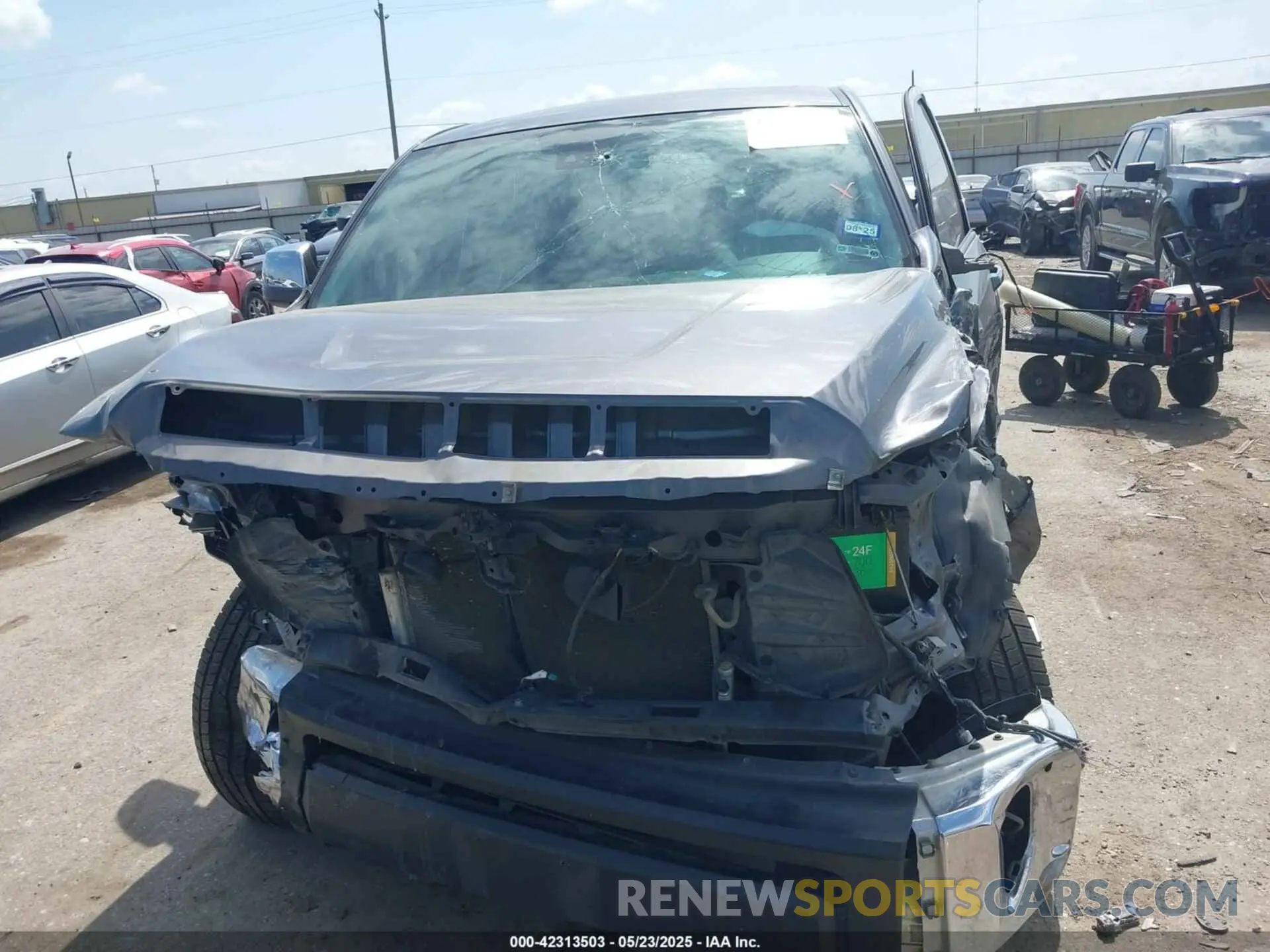 12 Photograph of a damaged car 5TFHY5F14LX954142 TOYOTA TUNDRA 2020