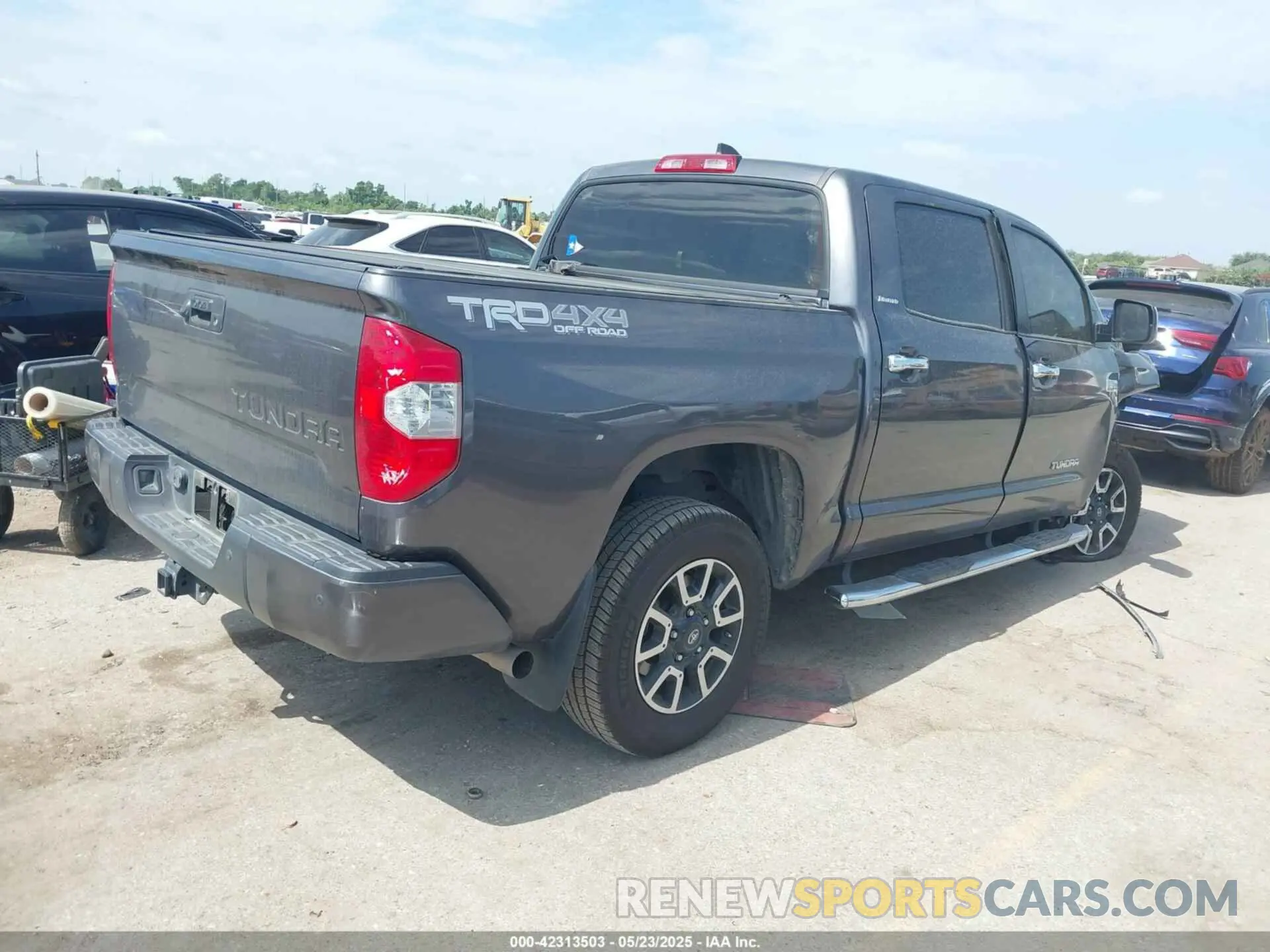 4 Photograph of a damaged car 5TFHY5F14LX954142 TOYOTA TUNDRA 2020