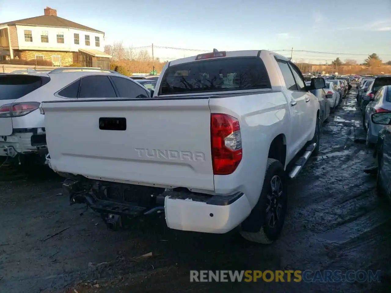 4 Photograph of a damaged car 5TFHY5F15LX895036 TOYOTA TUNDRA 2020