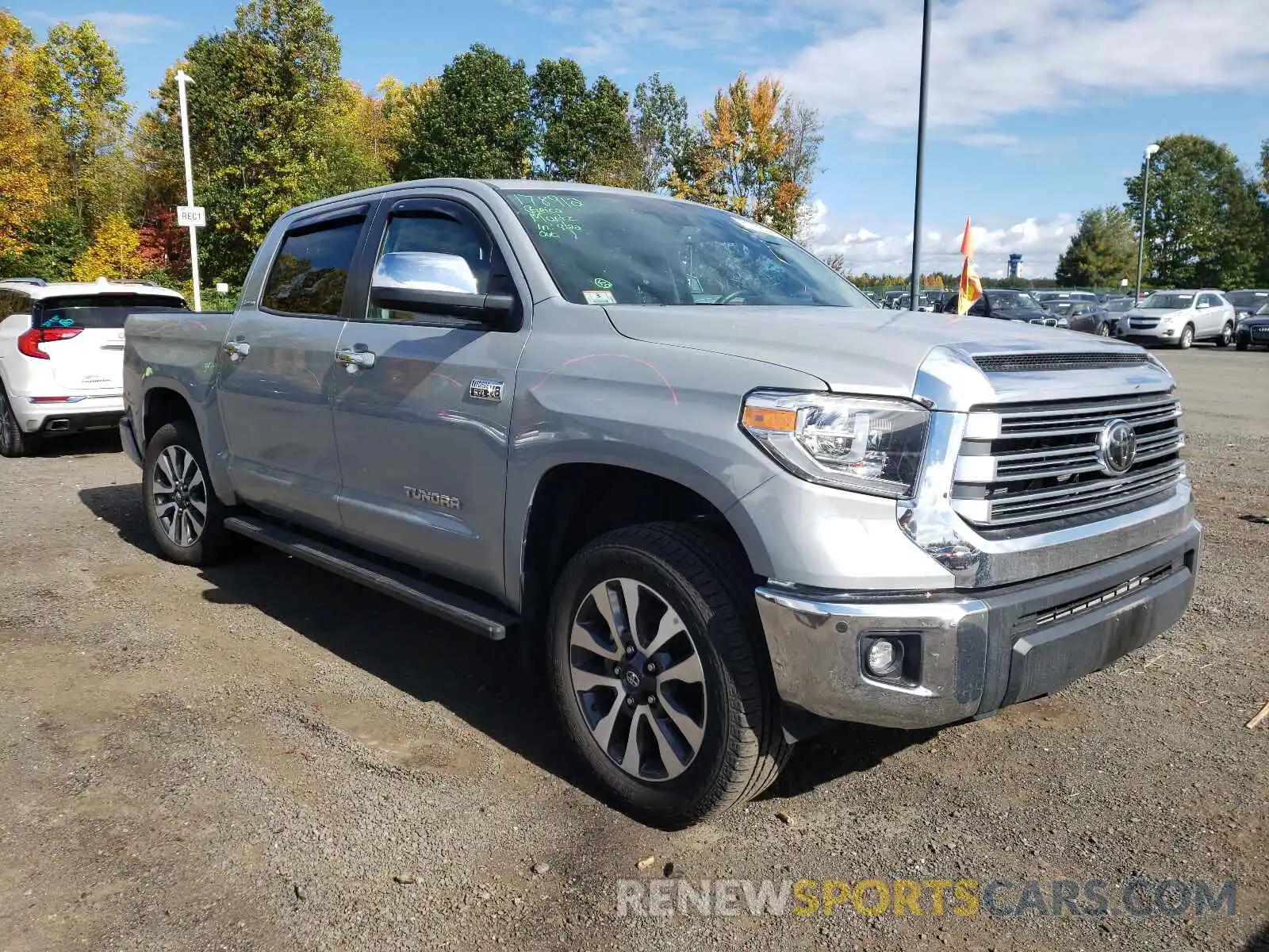 1 Photograph of a damaged car 5TFHY5F15LX917682 TOYOTA TUNDRA 2020