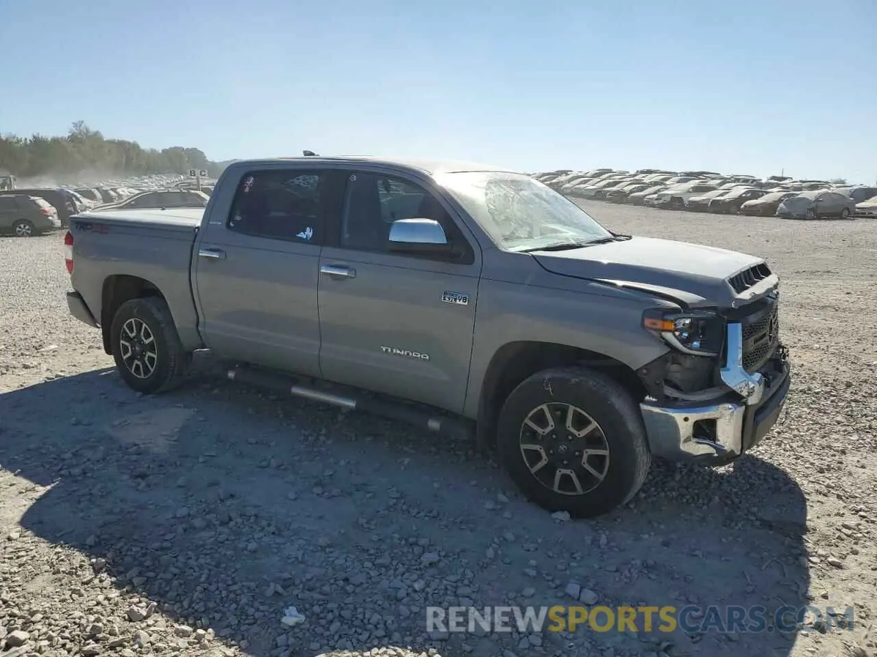 4 Photograph of a damaged car 5TFHY5F15LX926480 TOYOTA TUNDRA 2020