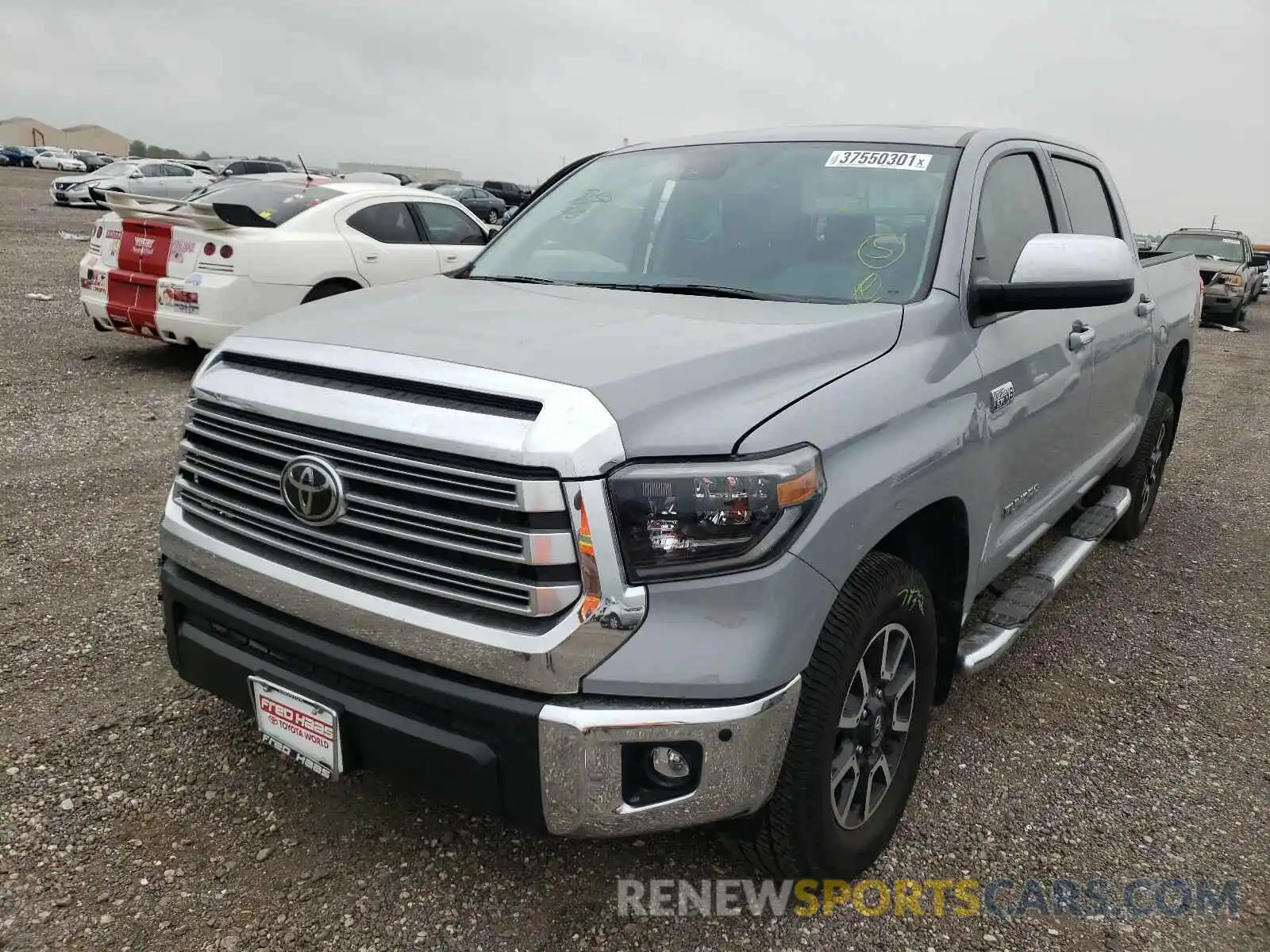 2 Photograph of a damaged car 5TFHY5F15LX937978 TOYOTA TUNDRA 2020