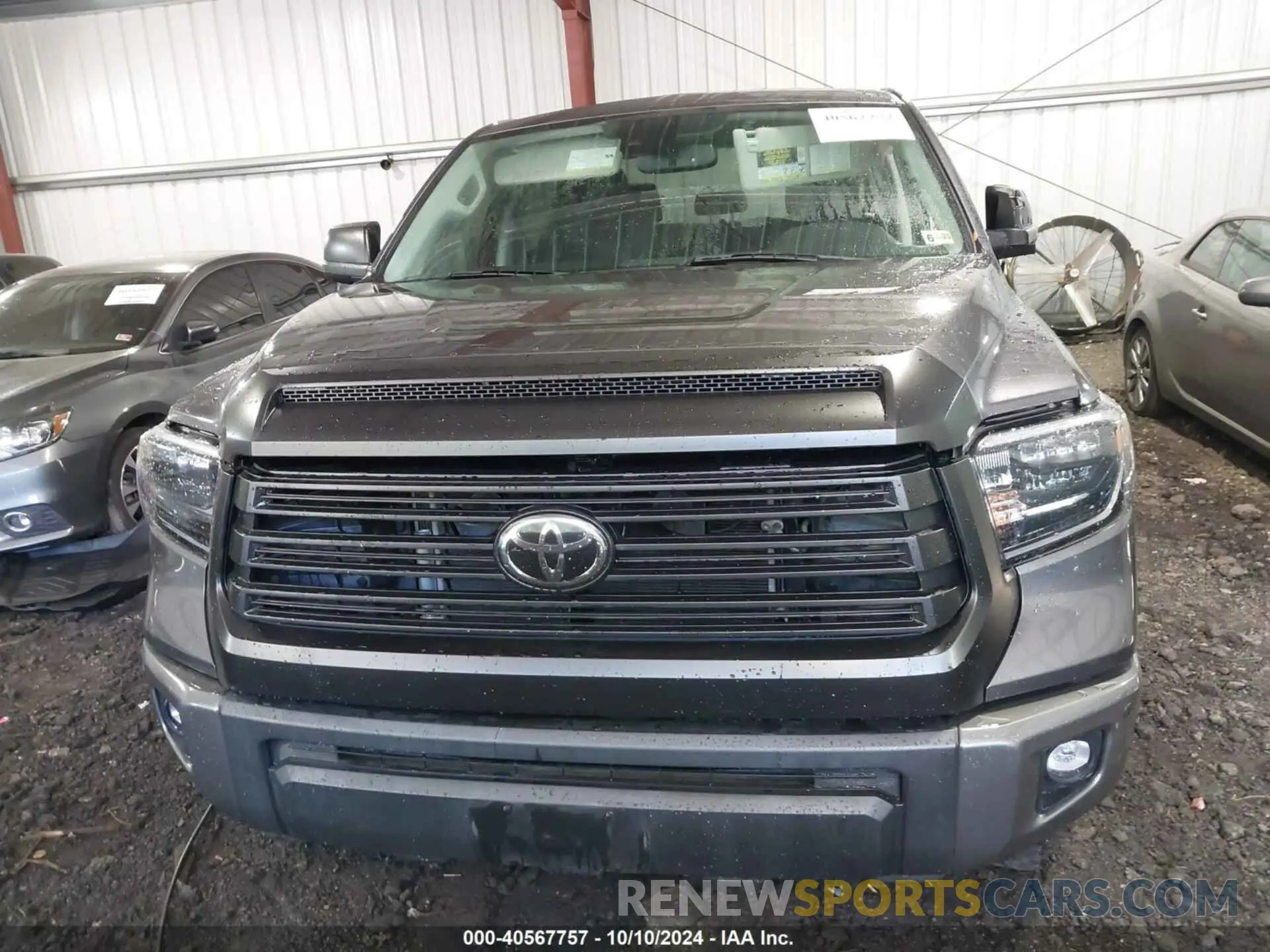 11 Photograph of a damaged car 5TFHY5F17LX891781 TOYOTA TUNDRA 2020