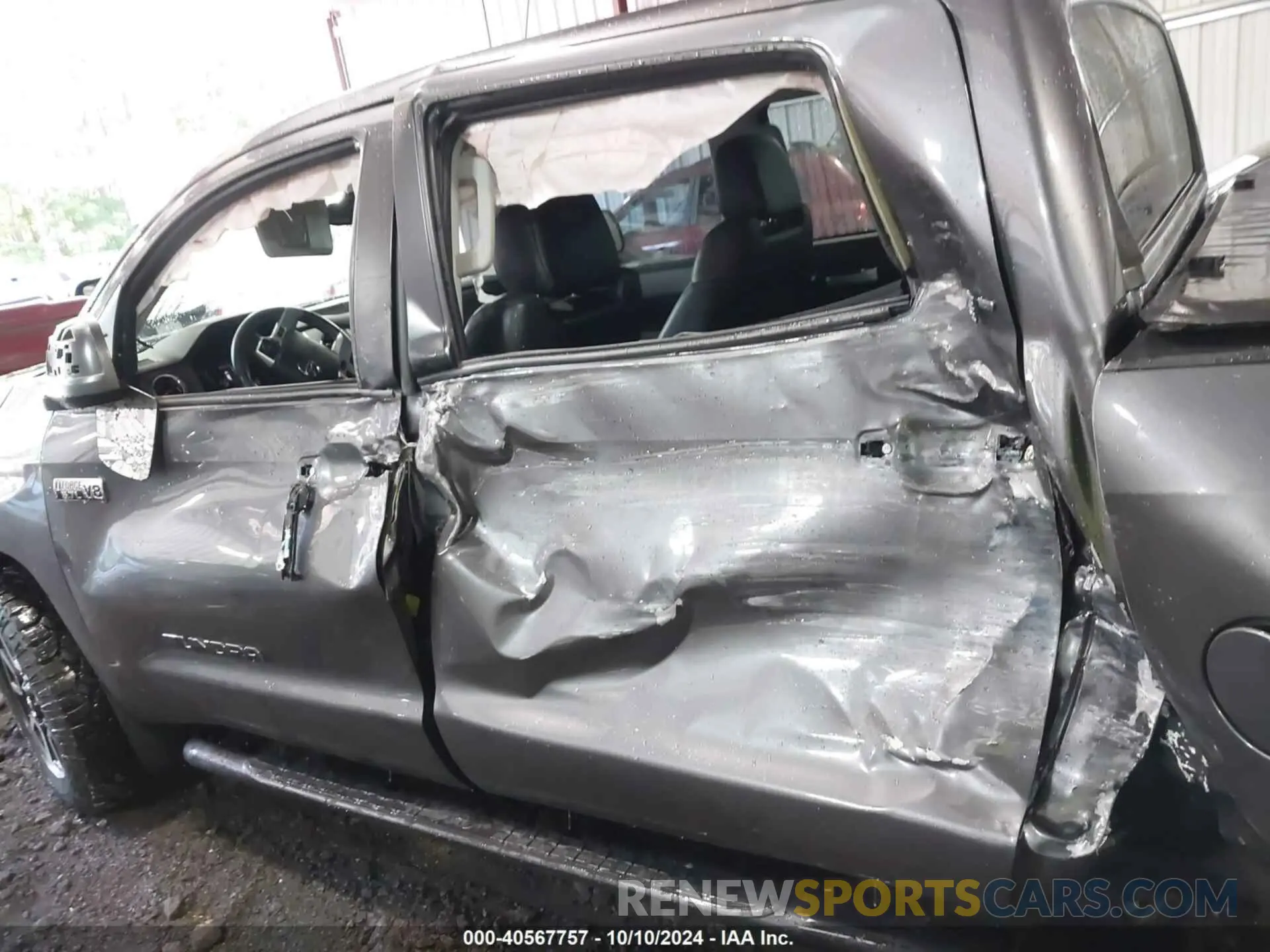 13 Photograph of a damaged car 5TFHY5F17LX891781 TOYOTA TUNDRA 2020