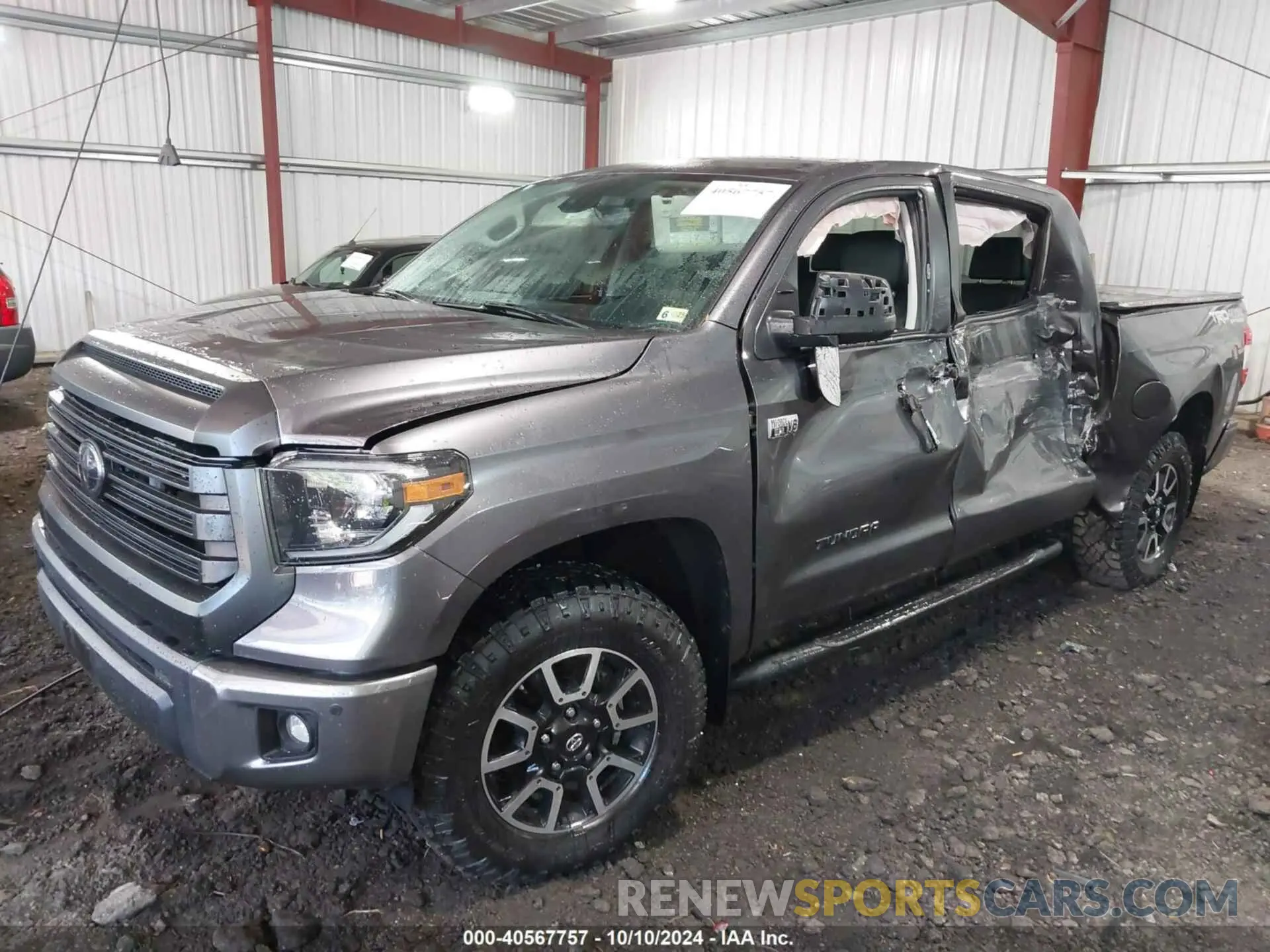 2 Photograph of a damaged car 5TFHY5F17LX891781 TOYOTA TUNDRA 2020
