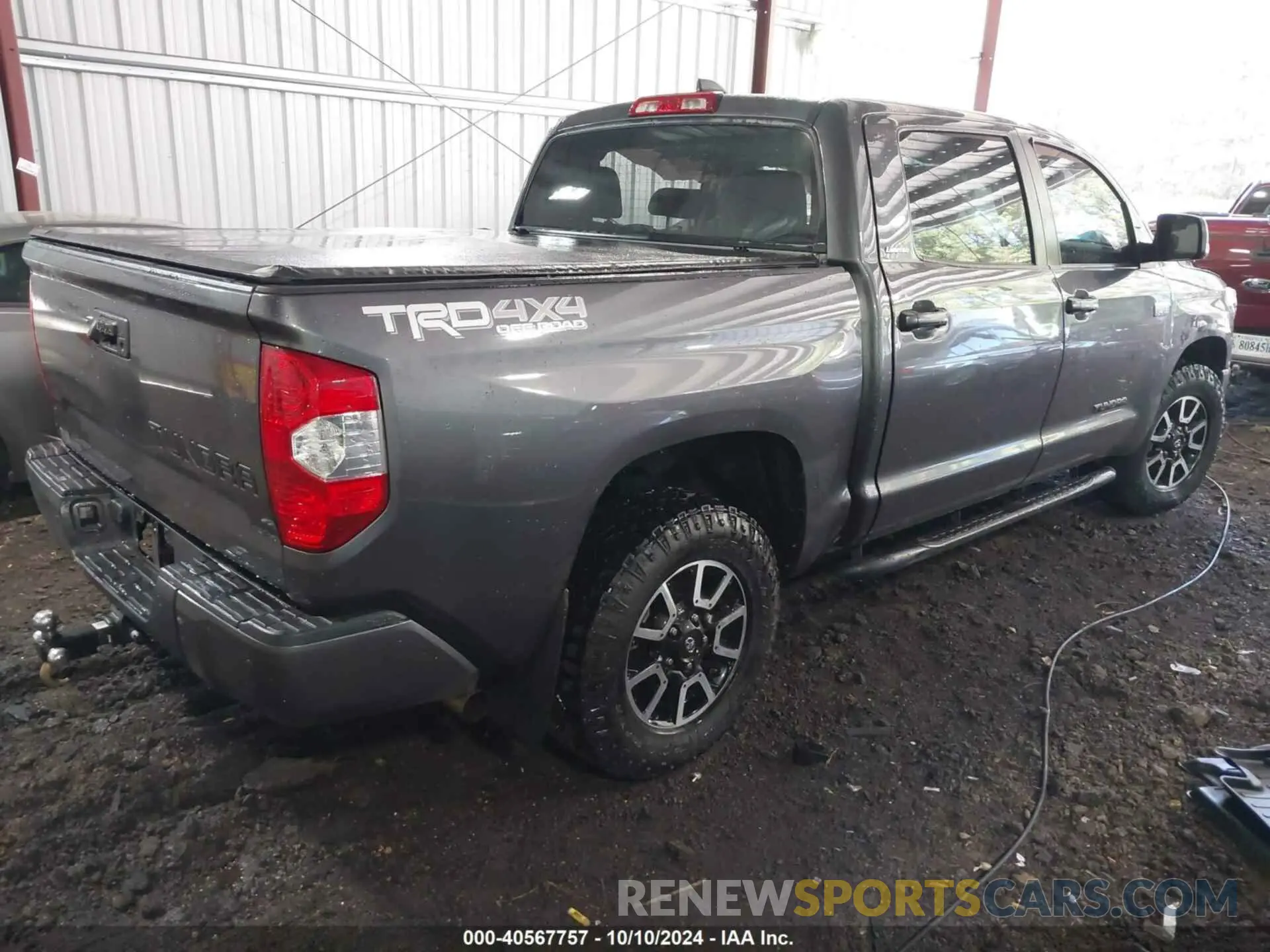 4 Photograph of a damaged car 5TFHY5F17LX891781 TOYOTA TUNDRA 2020