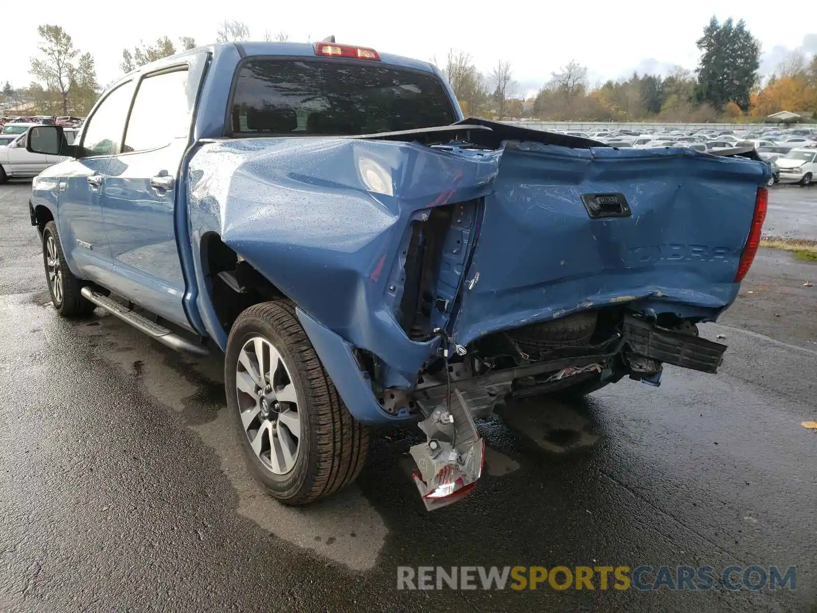 3 Photograph of a damaged car 5TFHY5F17LX905789 TOYOTA TUNDRA 2020