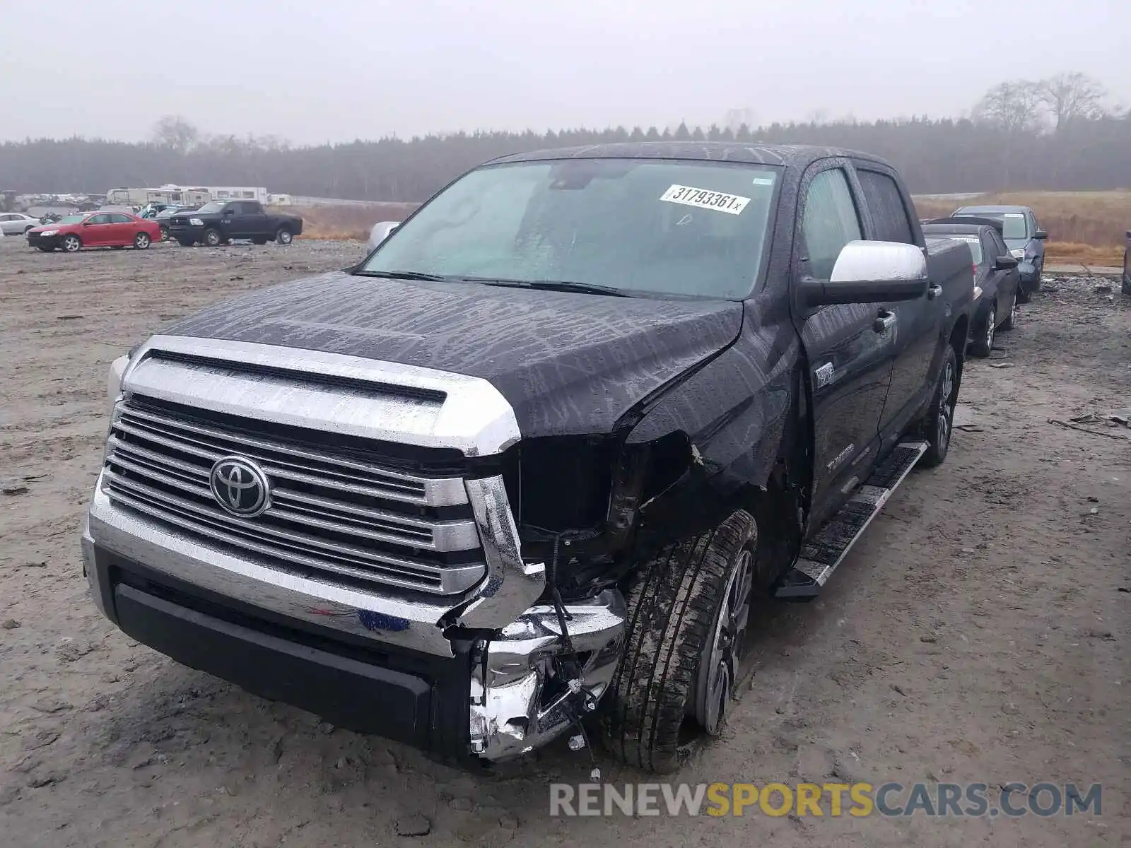 2 Photograph of a damaged car 5TFHY5F17LX919613 TOYOTA TUNDRA 2020