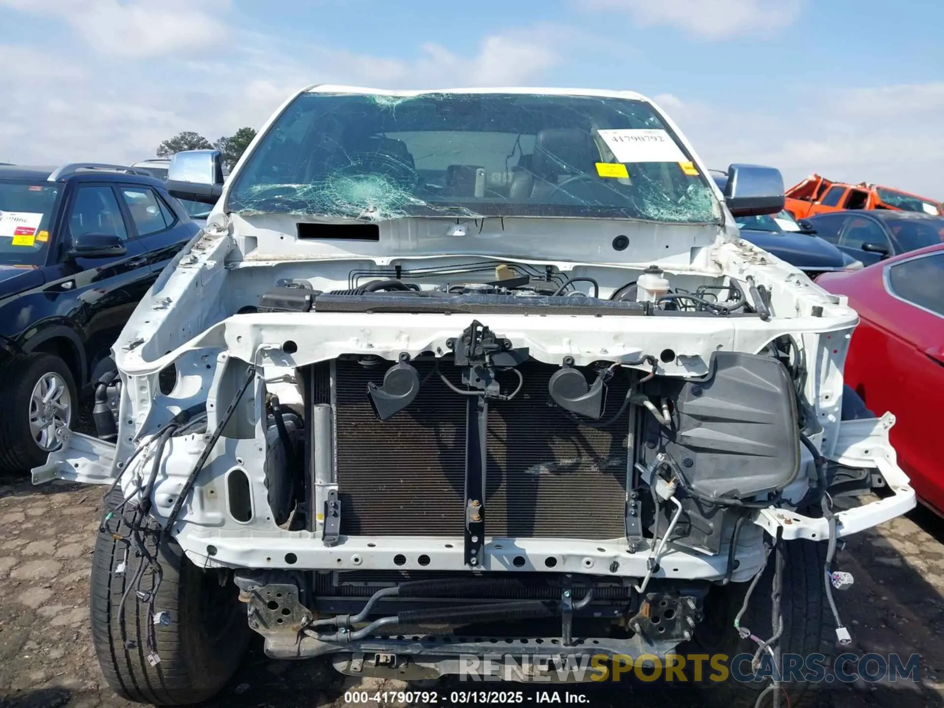13 Photograph of a damaged car 5TFHY5F18LX888243 TOYOTA TUNDRA 2020