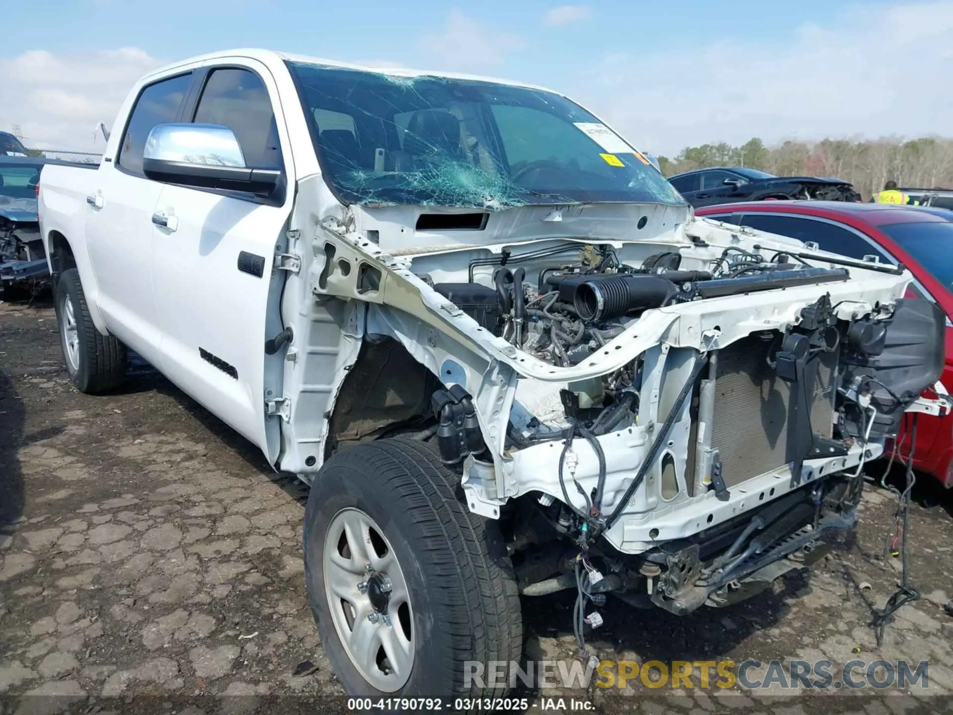 14 Photograph of a damaged car 5TFHY5F18LX888243 TOYOTA TUNDRA 2020