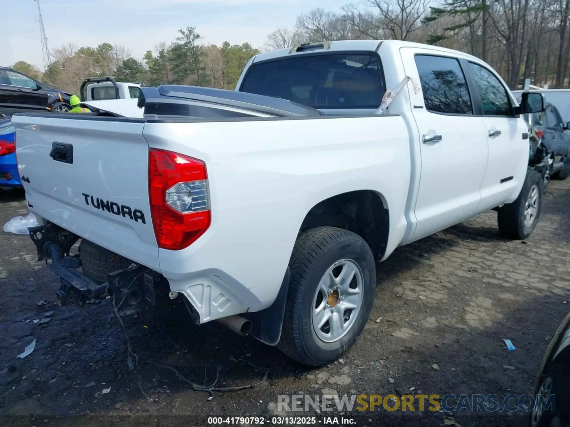 4 Photograph of a damaged car 5TFHY5F18LX888243 TOYOTA TUNDRA 2020