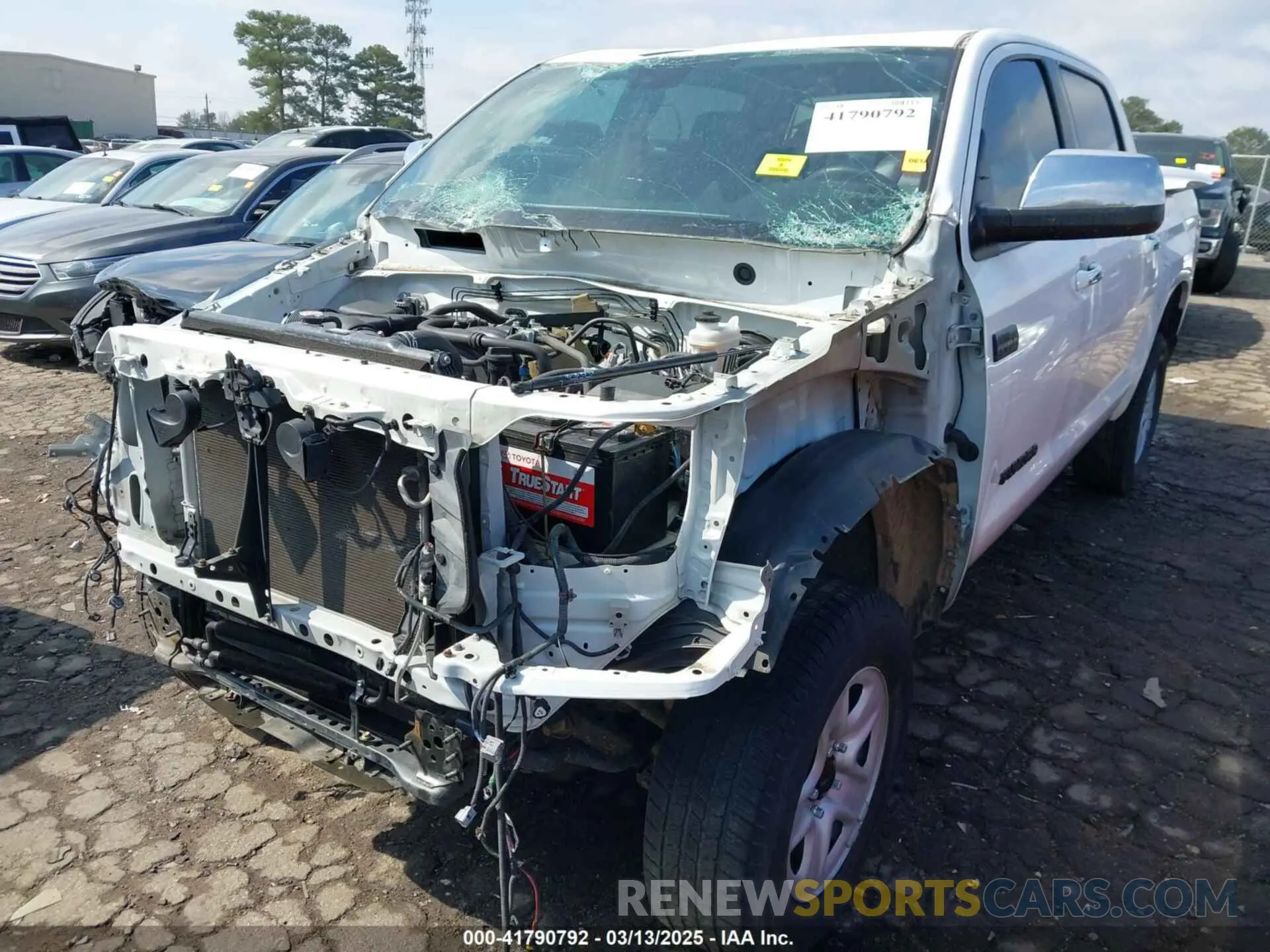 6 Photograph of a damaged car 5TFHY5F18LX888243 TOYOTA TUNDRA 2020