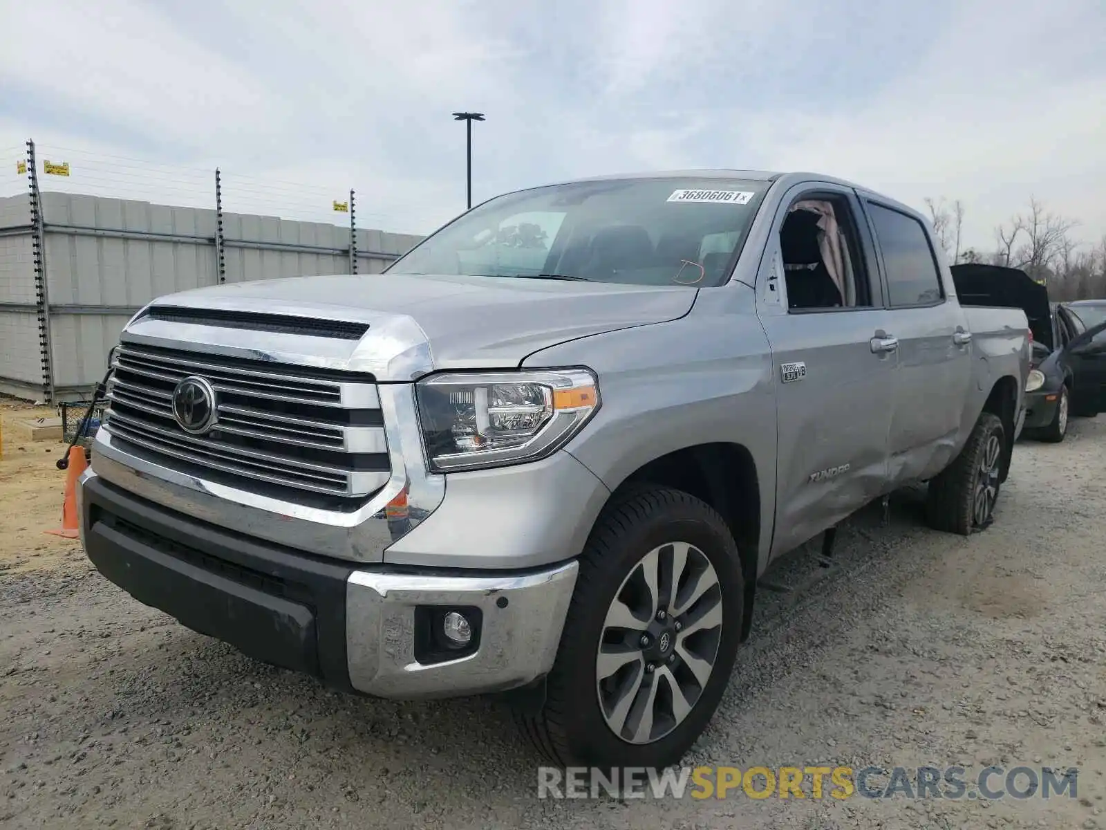 2 Photograph of a damaged car 5TFHY5F18LX904151 TOYOTA TUNDRA 2020