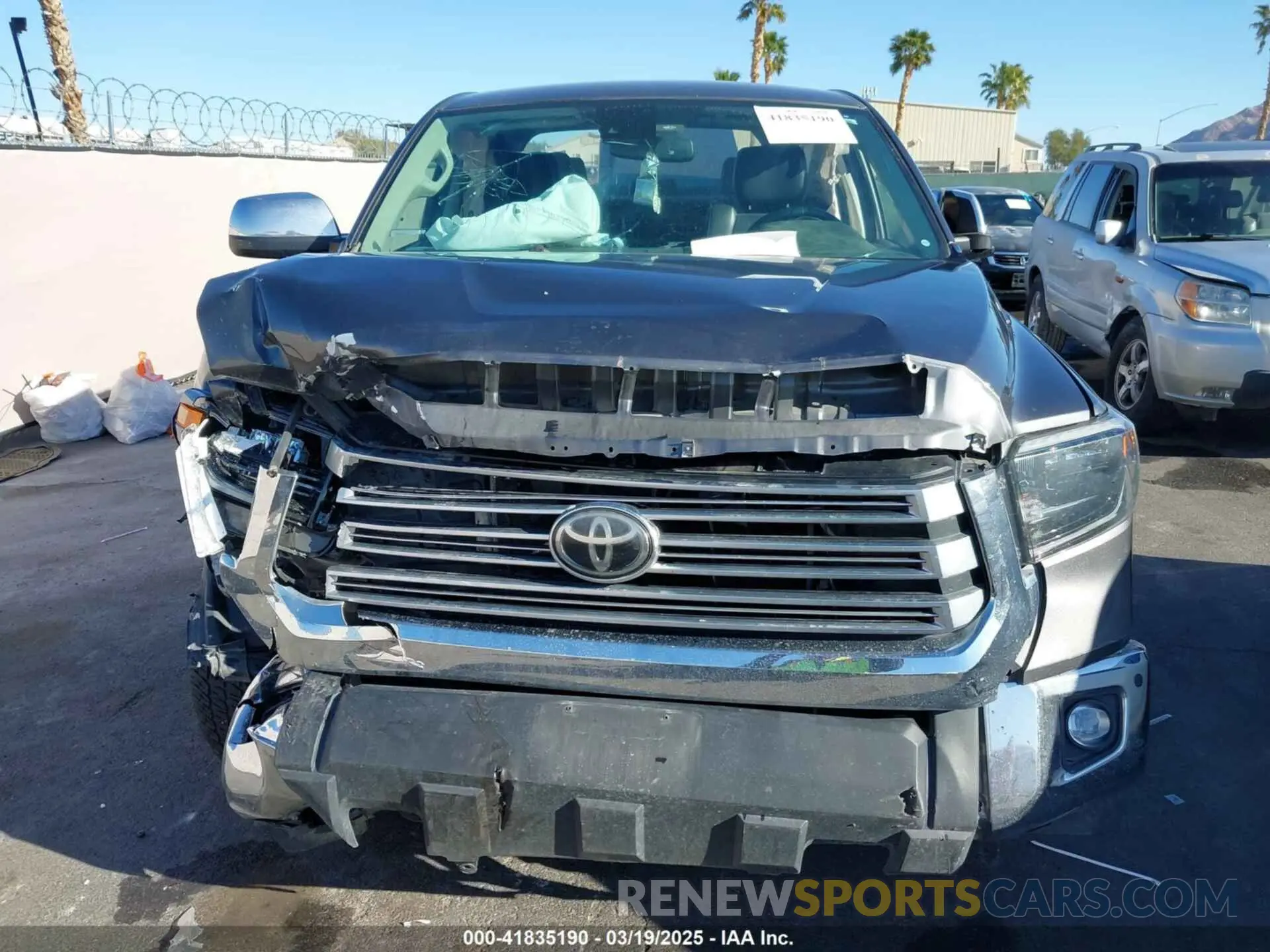 11 Photograph of a damaged car 5TFHY5F18LX948800 TOYOTA TUNDRA 2020