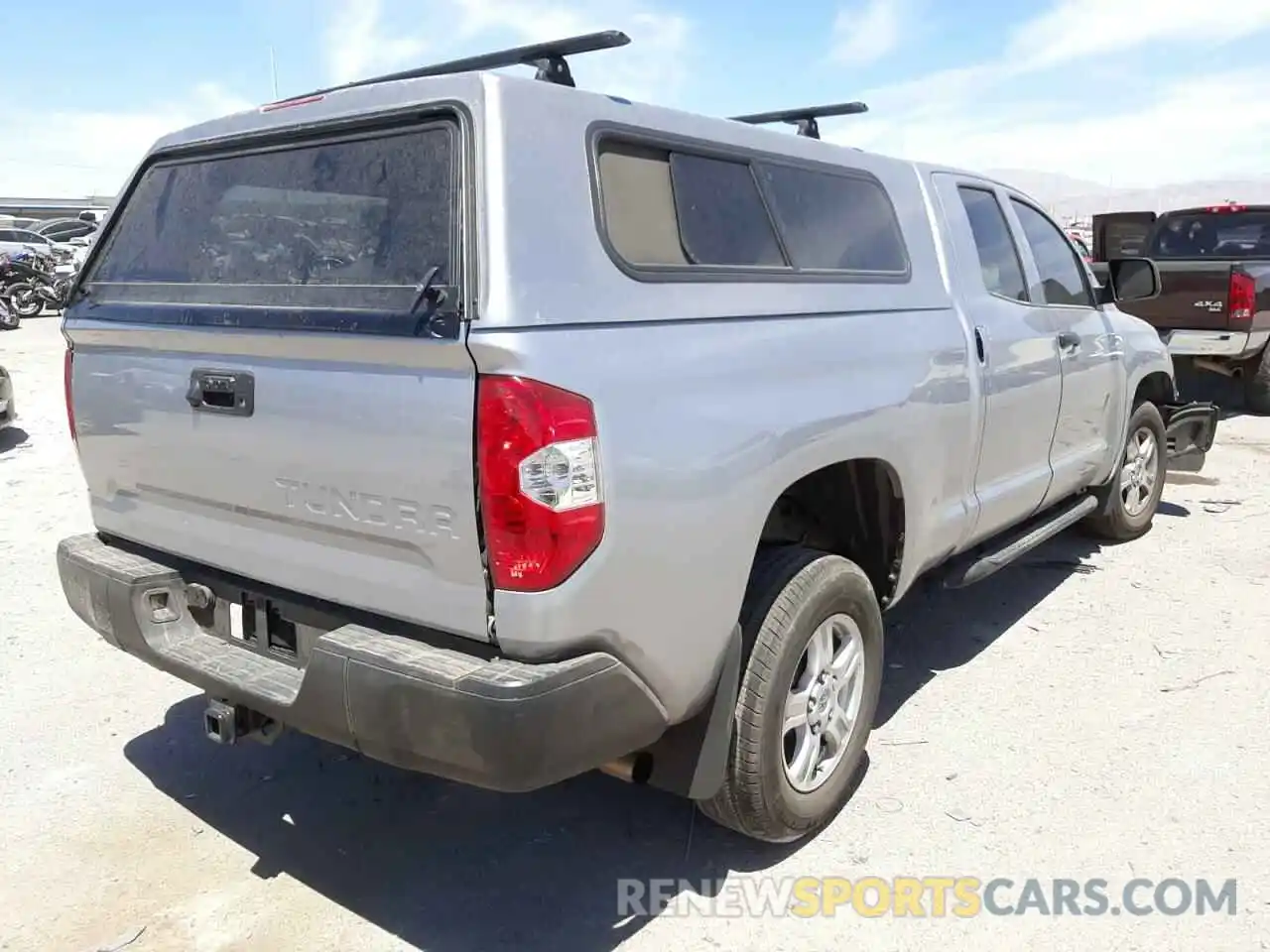 4 Photograph of a damaged car 5TFRY5F11LX268922 TOYOTA TUNDRA 2020