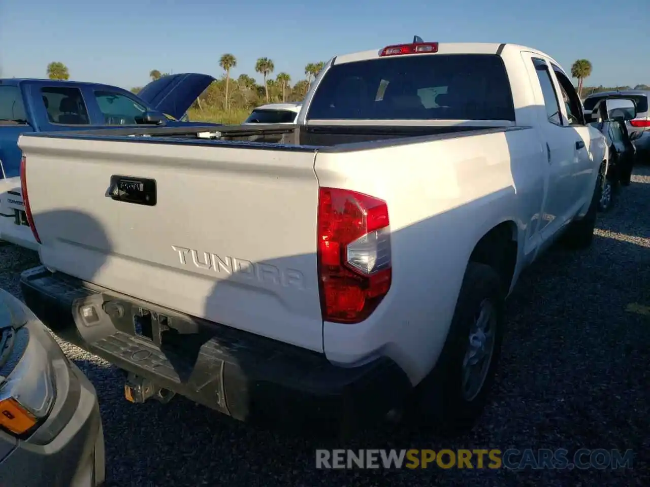 4 Photograph of a damaged car 5TFRY5F13LX270459 TOYOTA TUNDRA 2020