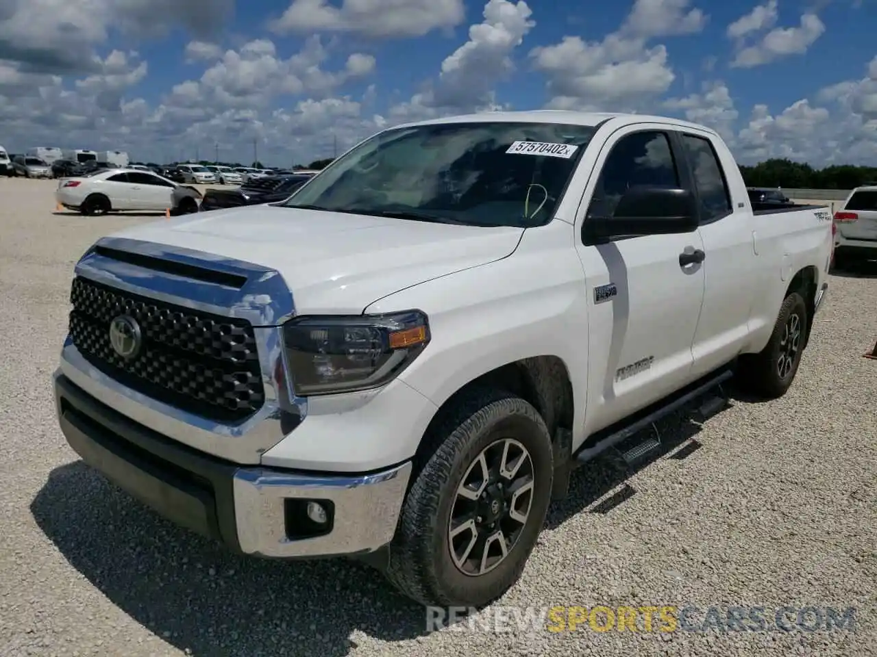 2 Photograph of a damaged car 5TFRY5F15LX259639 TOYOTA TUNDRA 2020