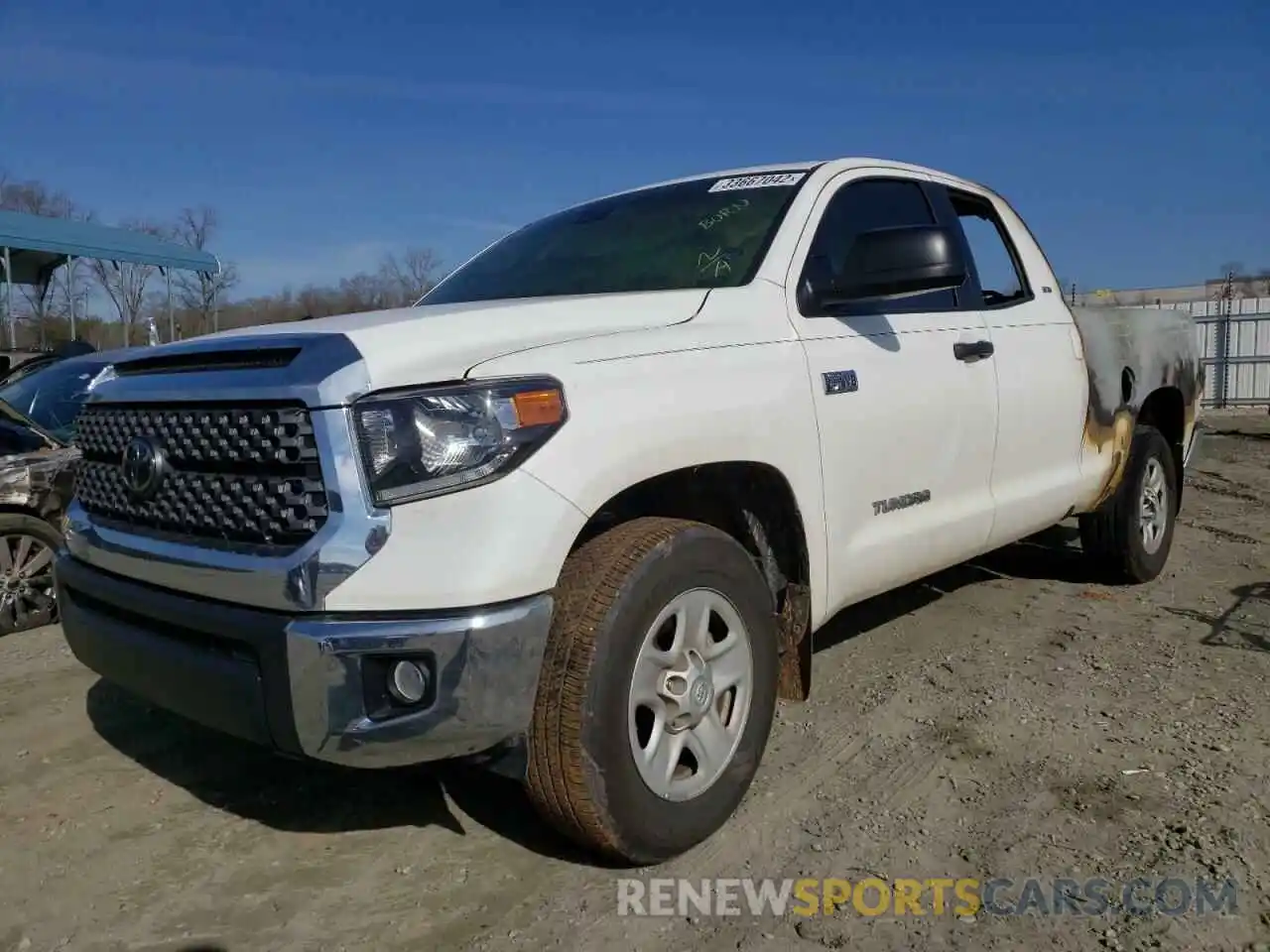 2 Photograph of a damaged car 5TFRY5F16LX268673 TOYOTA TUNDRA 2020