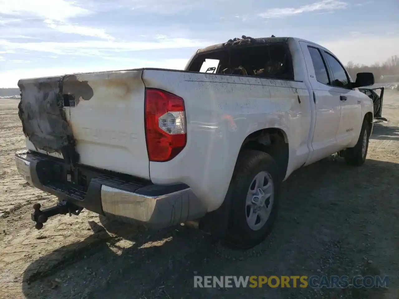 4 Photograph of a damaged car 5TFRY5F16LX268673 TOYOTA TUNDRA 2020