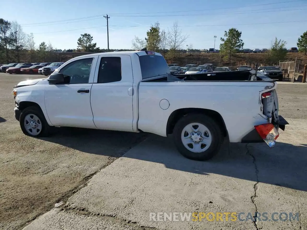 2 Photograph of a damaged car 5TFRY5F16LX271654 TOYOTA TUNDRA 2020
