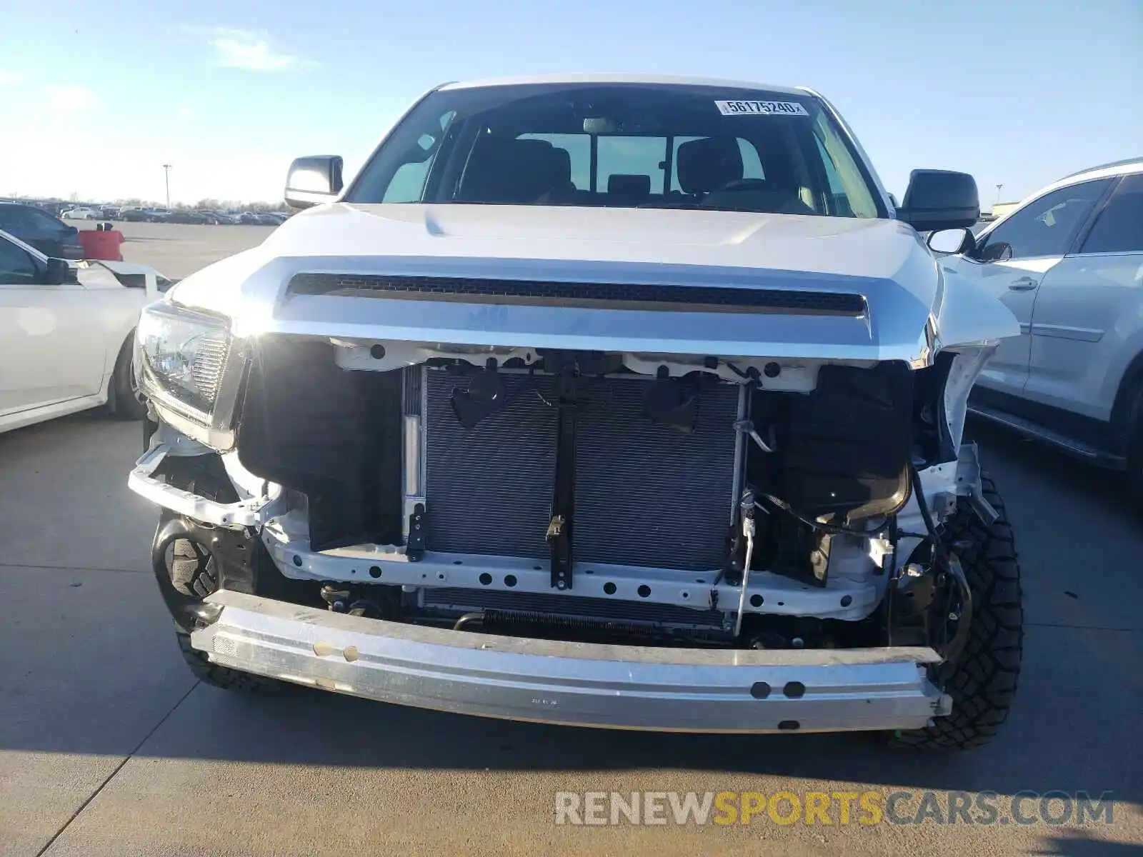 9 Photograph of a damaged car 5TFRY5F17LX271386 TOYOTA TUNDRA 2020