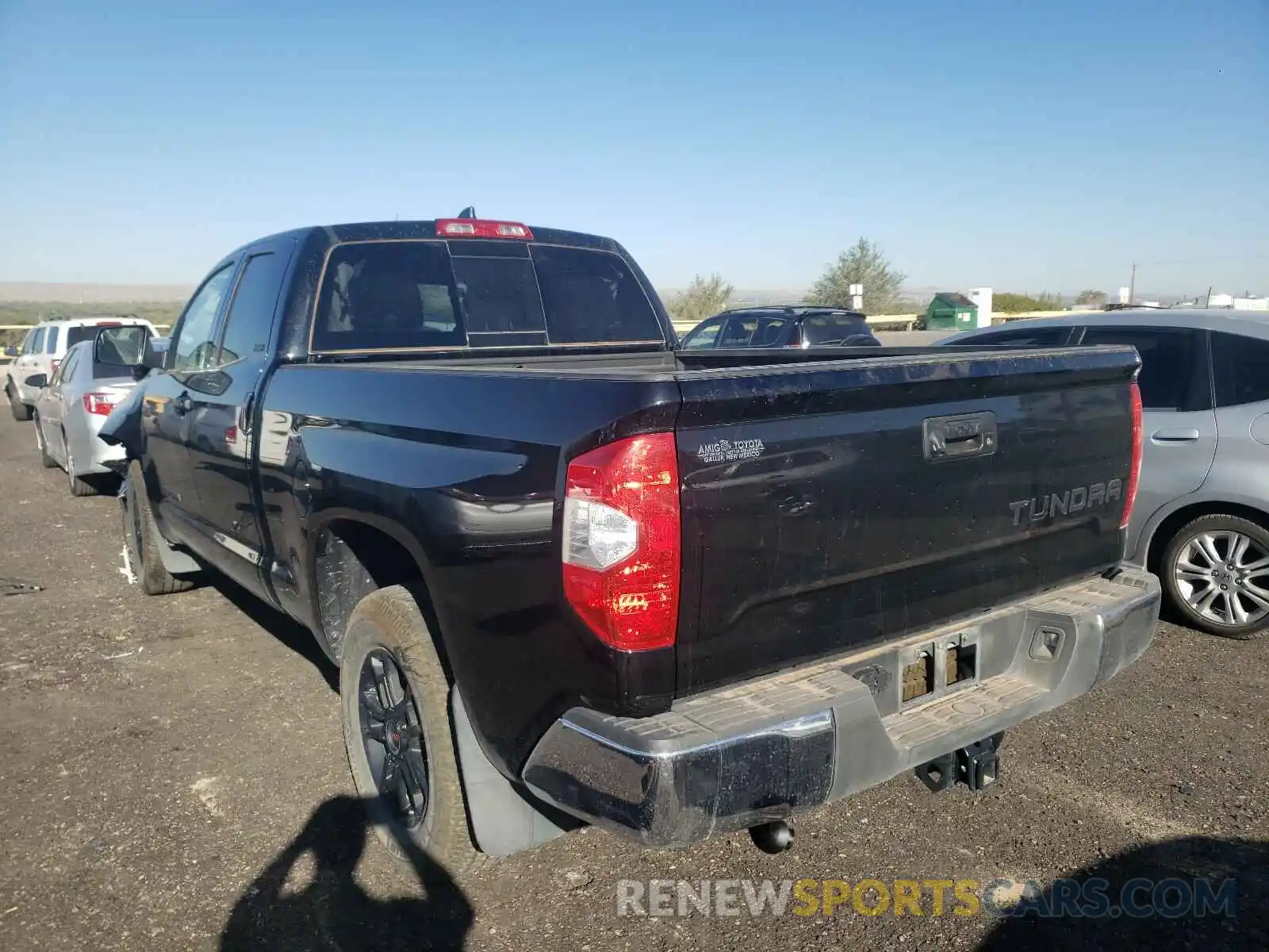 3 Photograph of a damaged car 5TFRY5F18LX267993 TOYOTA TUNDRA 2020