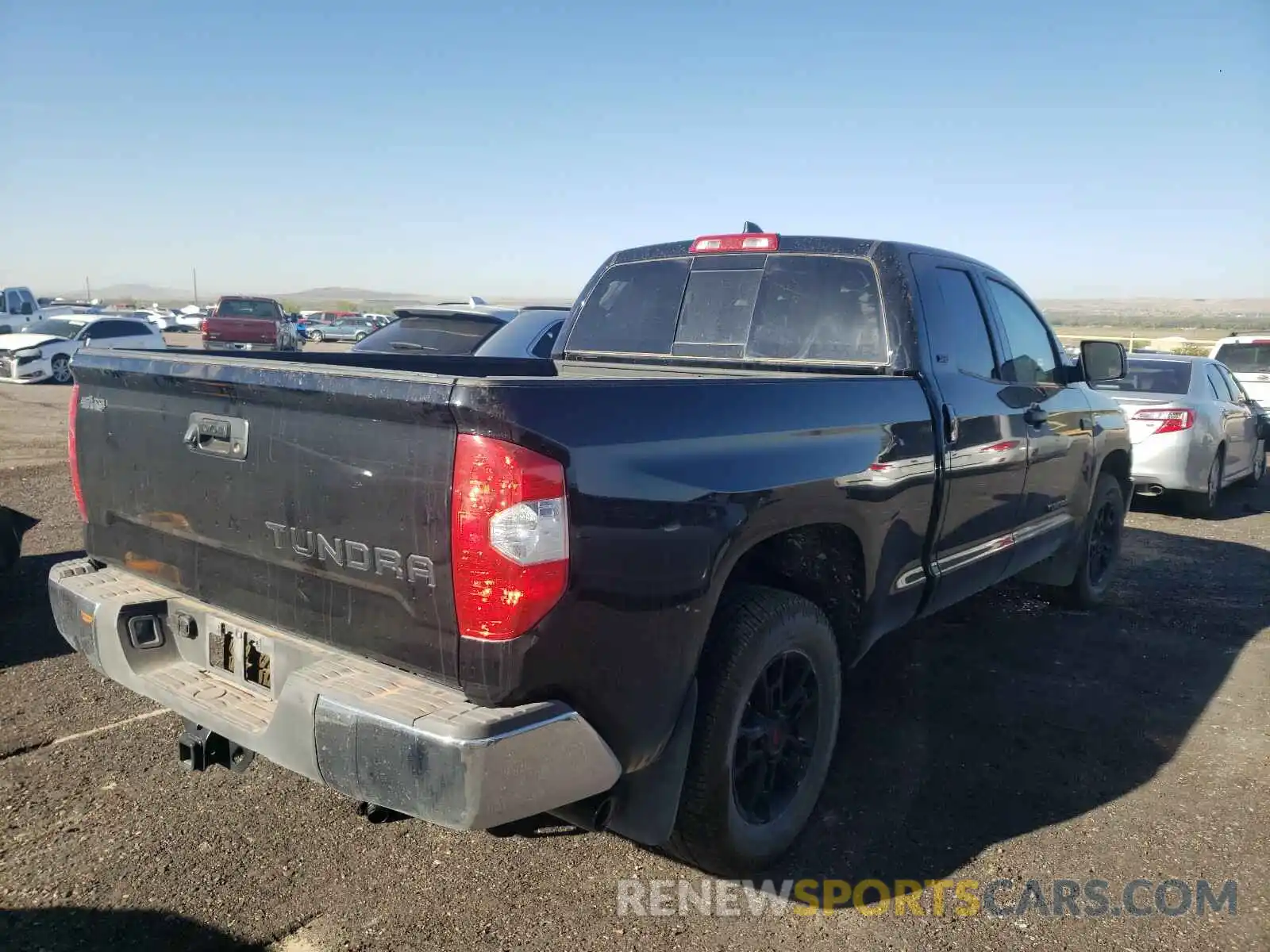 4 Photograph of a damaged car 5TFRY5F18LX267993 TOYOTA TUNDRA 2020