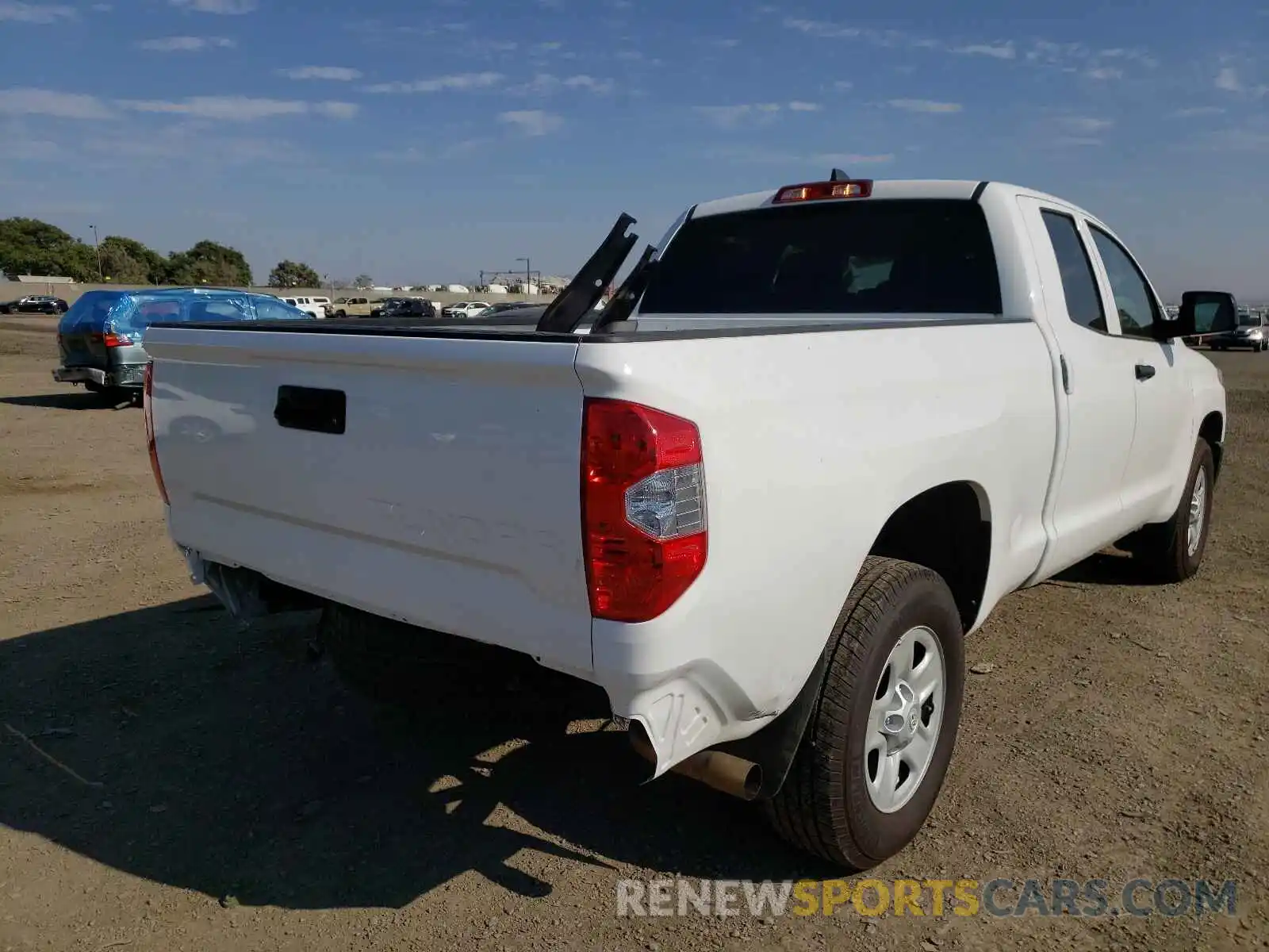 4 Photograph of a damaged car 5TFRY5F18LX271459 TOYOTA TUNDRA 2020