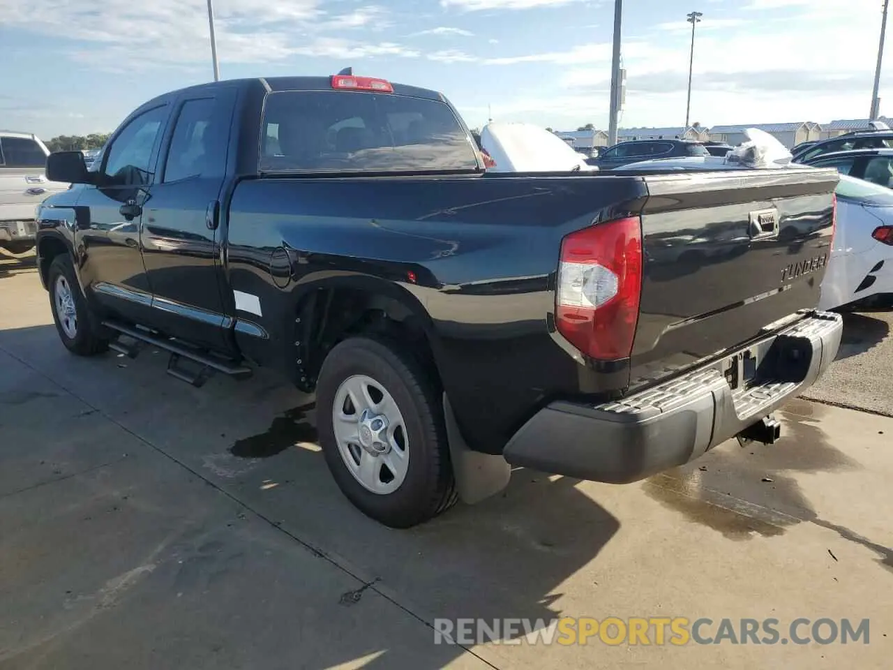 2 Photograph of a damaged car 5TFRY5F19LX262124 TOYOTA TUNDRA 2020