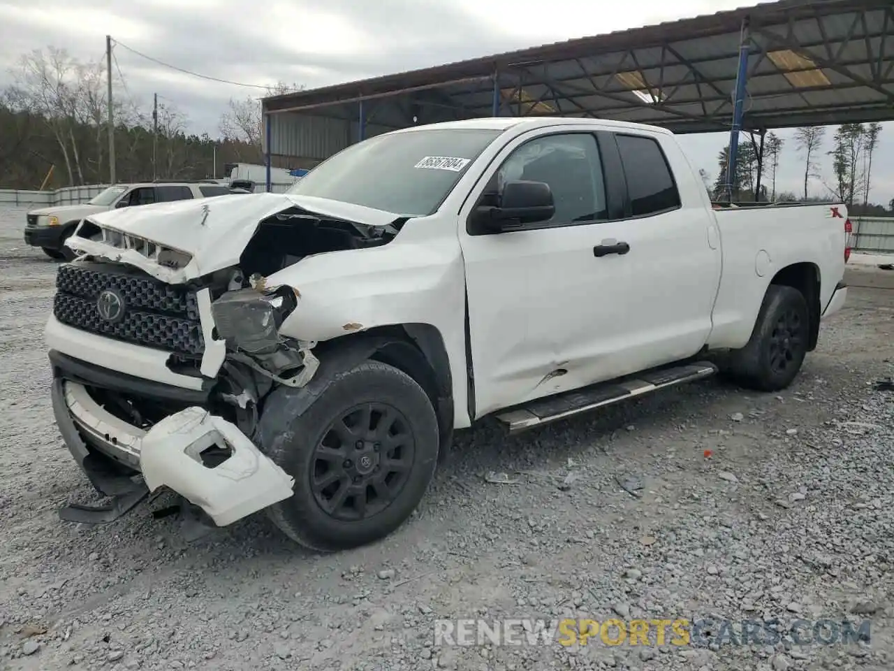 1 Photograph of a damaged car 5TFRY5F19LX266805 TOYOTA TUNDRA 2020