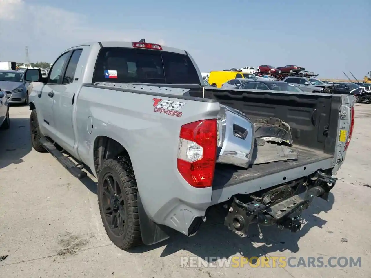 3 Photograph of a damaged car 5TFRY5F19LX268540 TOYOTA TUNDRA 2020