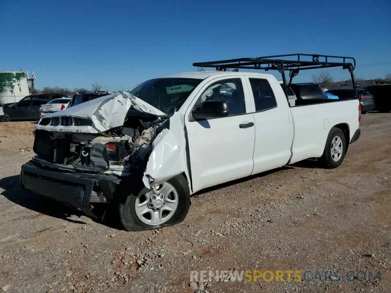 1 Photograph of a damaged car 5TFTY5F16LX011227 TOYOTA TUNDRA 2020